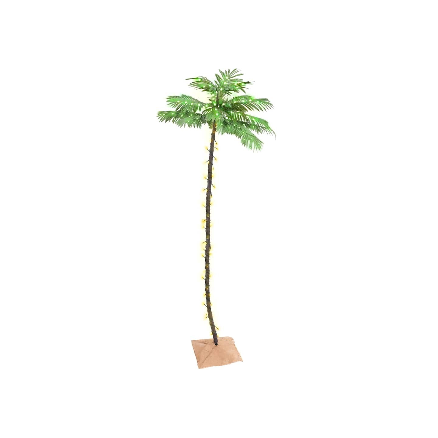 Palmier à LED 192 LED Blanc chaud 300 cm