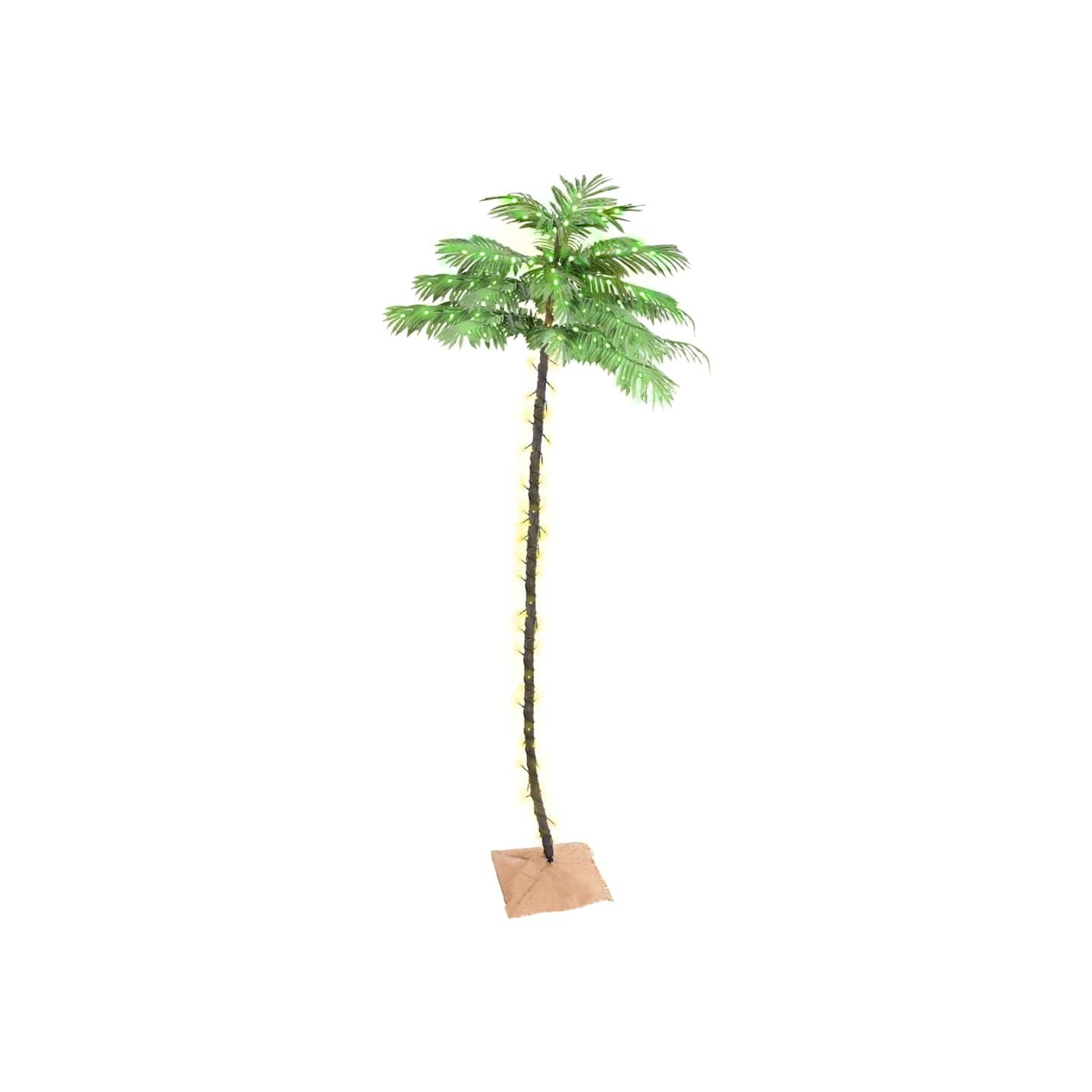 Palmier à LED 252 LED Blanc chaud 400 cm