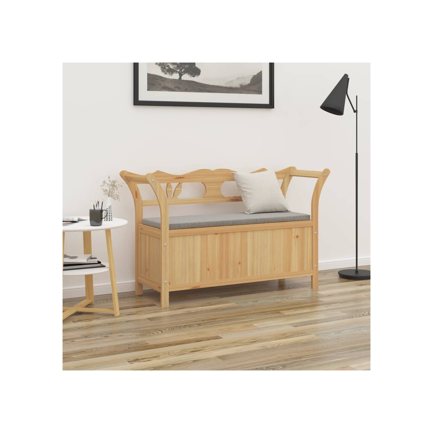 Banc 107x45x75,5 cm Bois de sapin solide