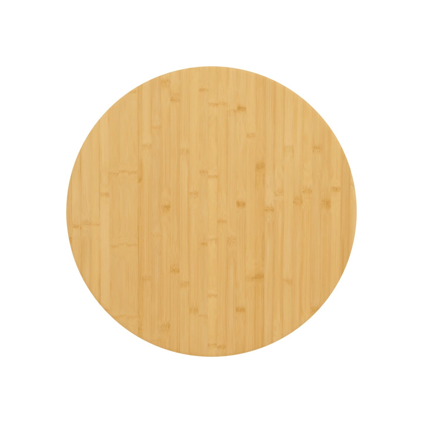 Dessus de table Ø60x4 cm bambou