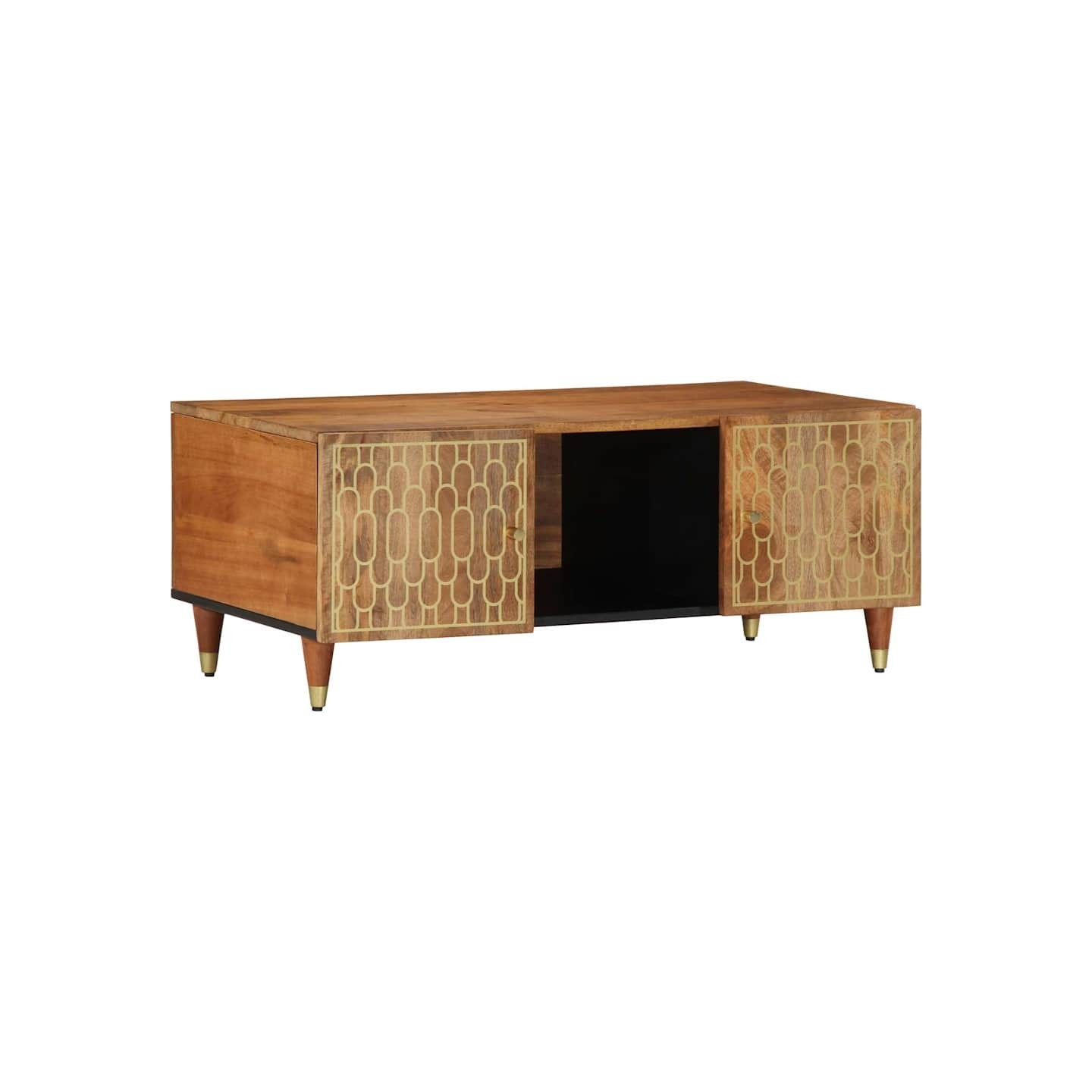 Table basse 100x54x40 cm bois de manguier massif