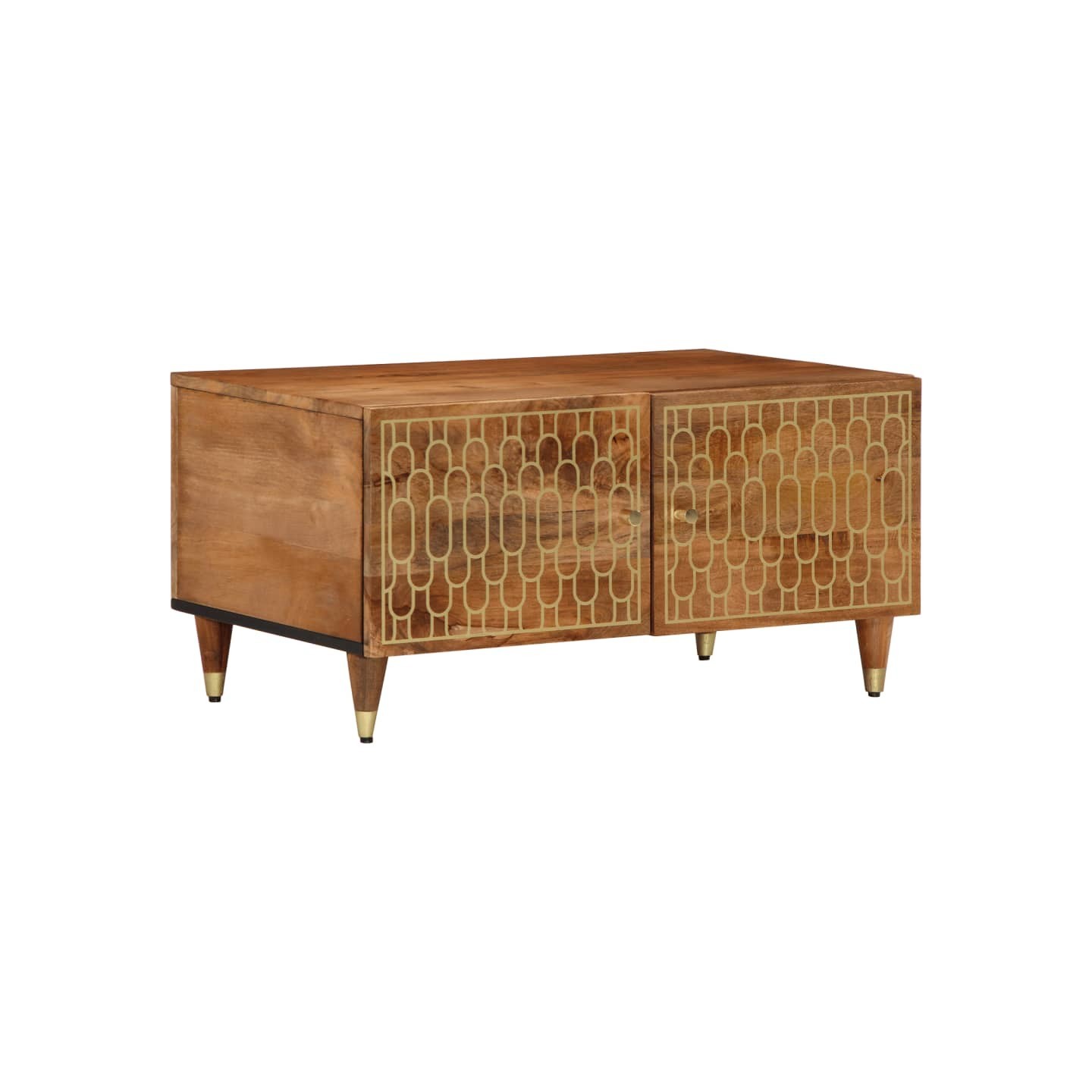 Table basse 80x50x40 cm bois de manguier massif