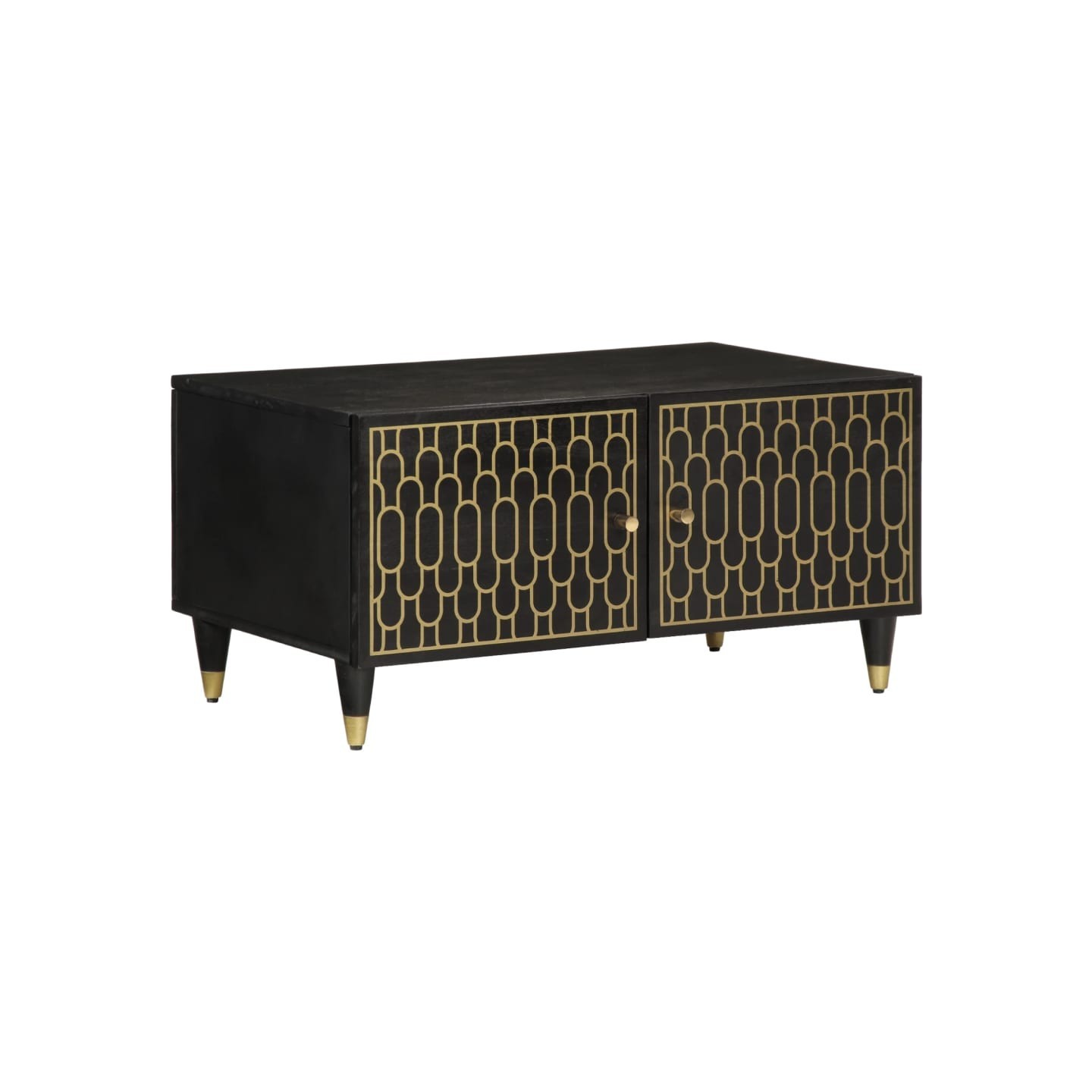 Table basse 80x50x40 cm bois de manguier massif