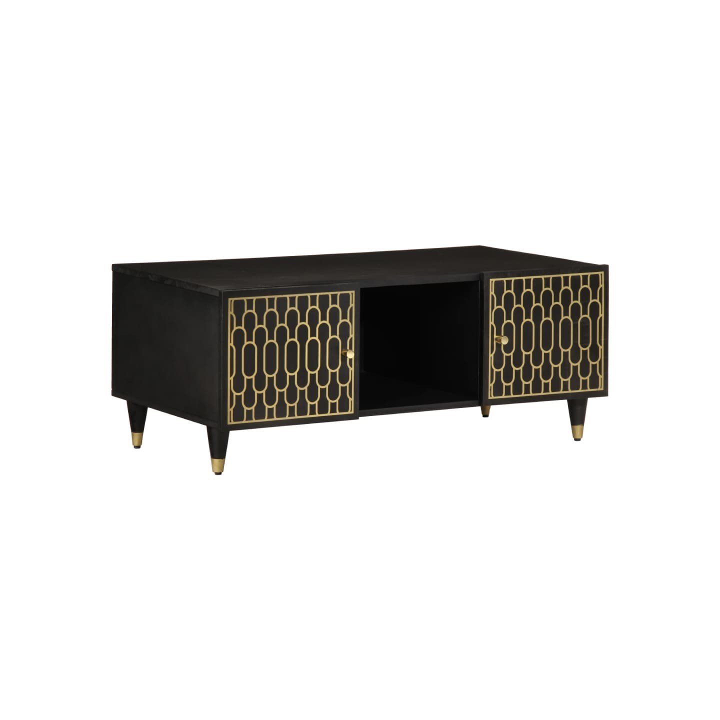 Table basse 100x54x40 cm bois de manguier massif