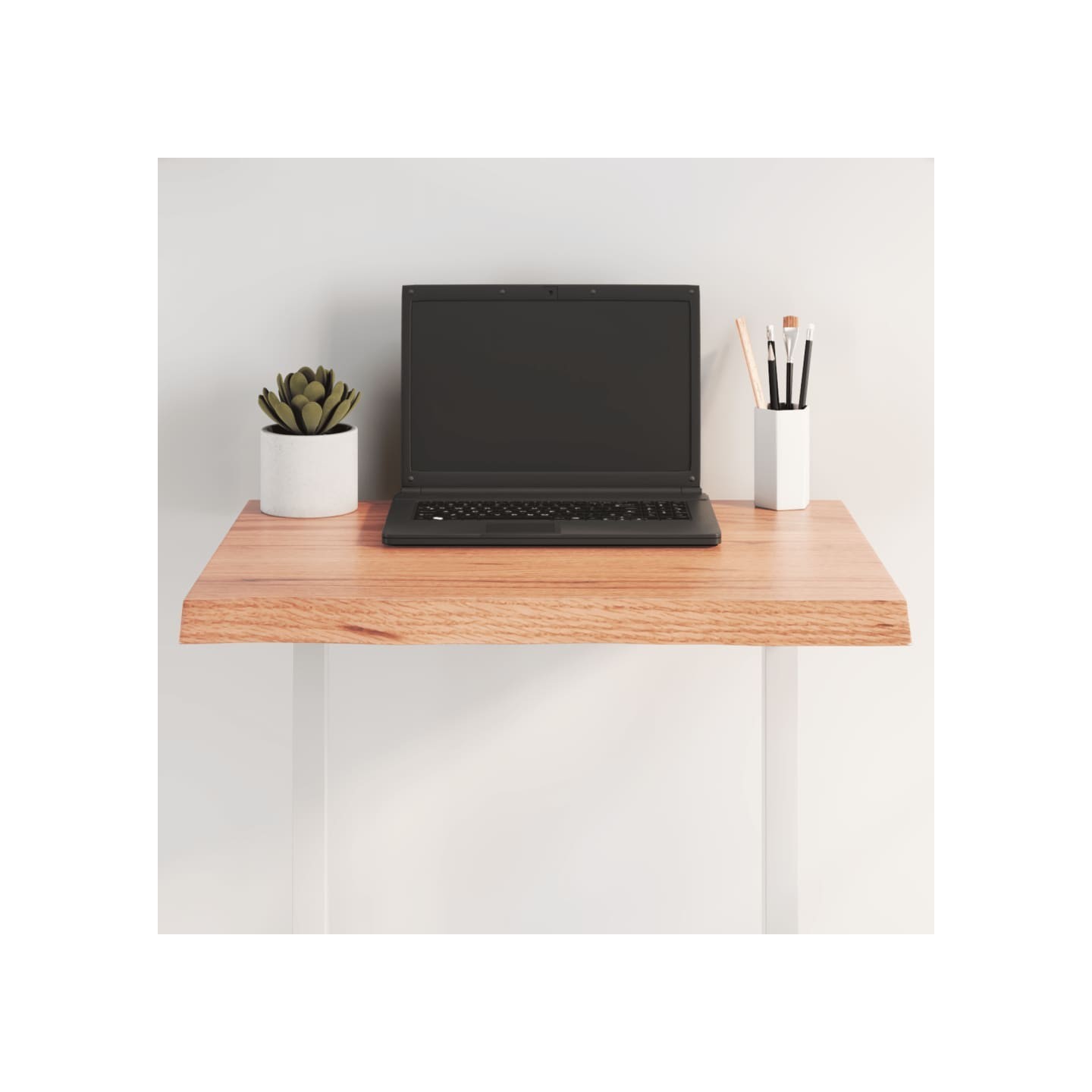 Dessus de table bois massif traité bordure assortie