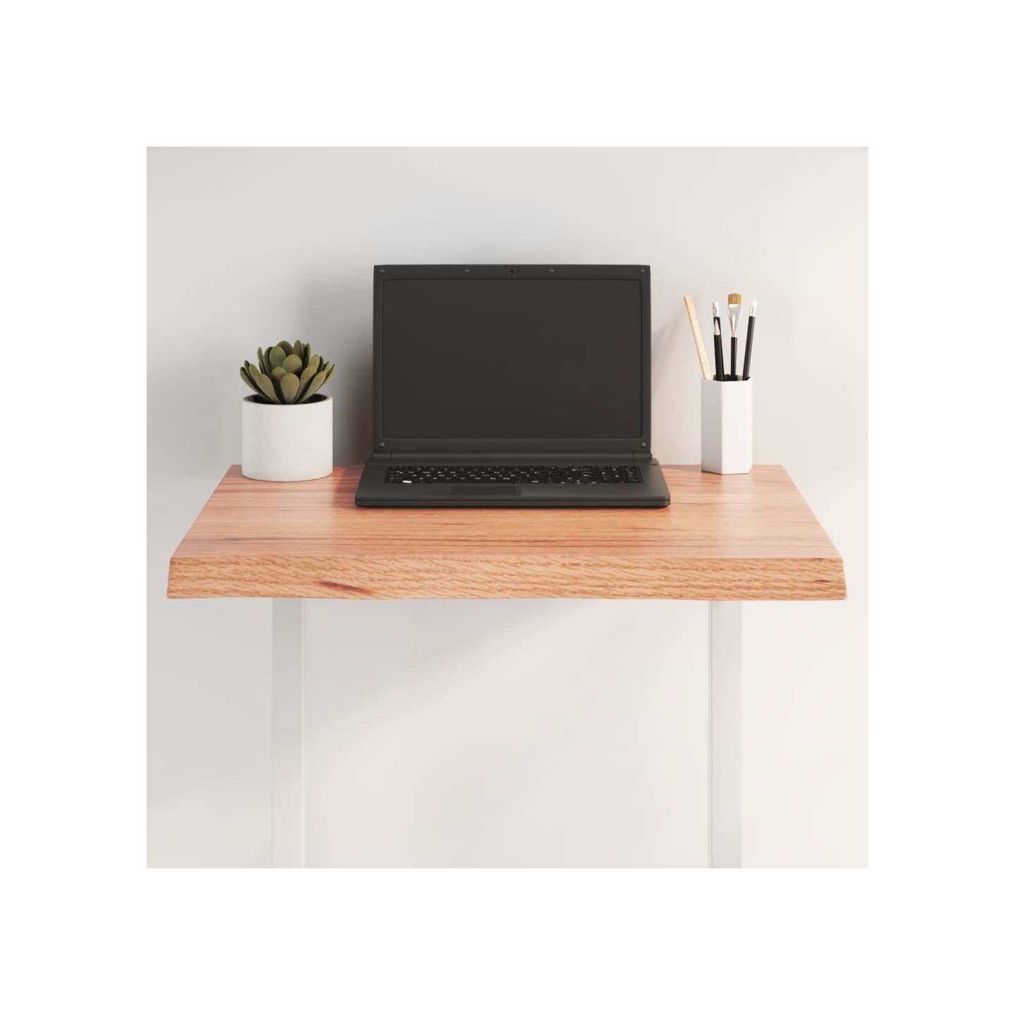 Dessus de table bois massif traité bordure assortie
