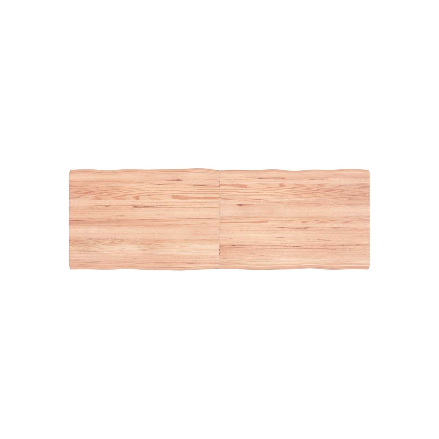 Dessus de table bois massif traité bordure assortie