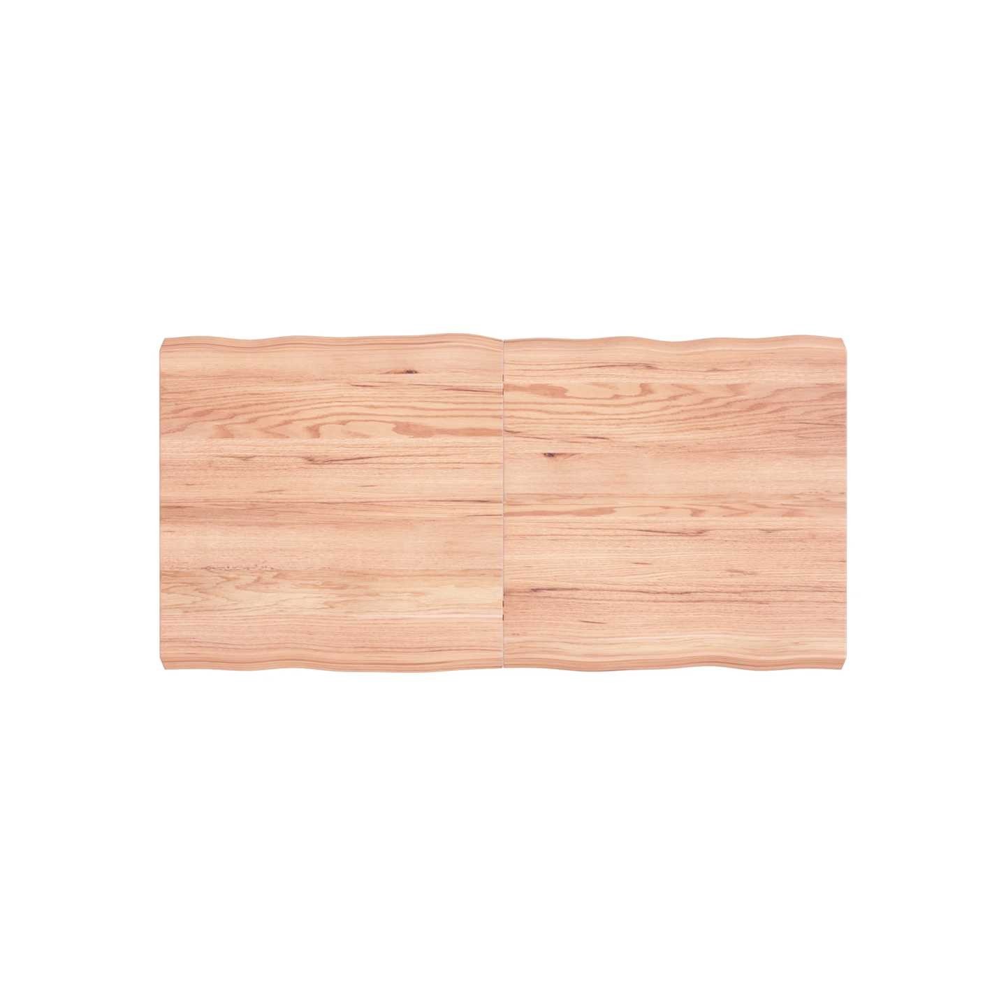 Dessus de table bois massif traité bordure assortie