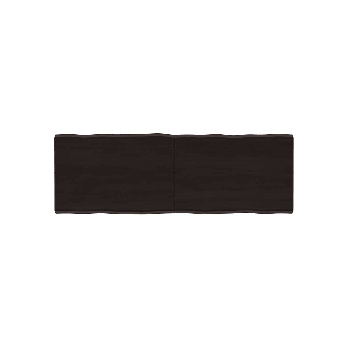 Dessus de table bois massif traité bordure assortie