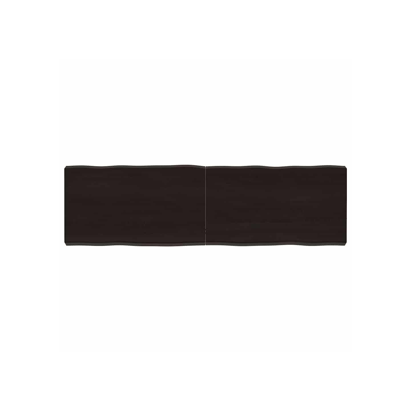 Dessus de table bois massif traité bordure assortie