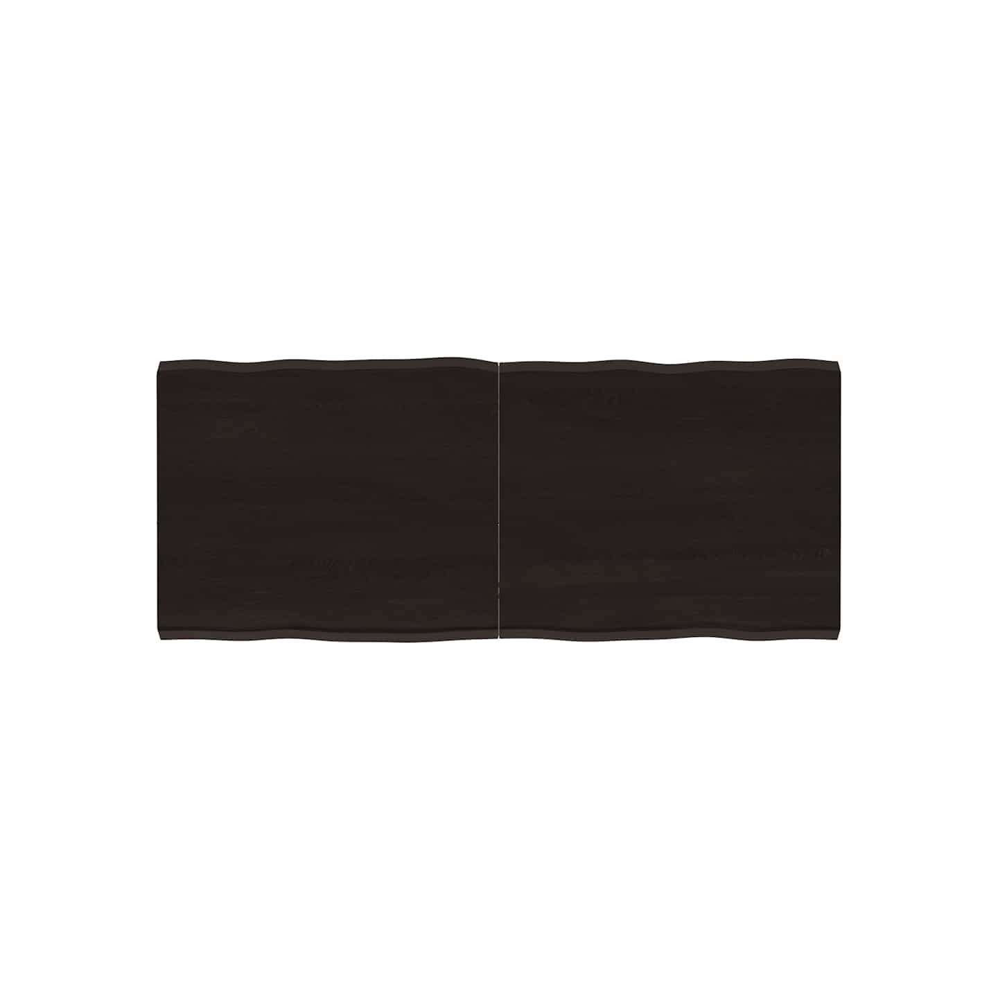 Dessus de table bois massif traité bordure assortie