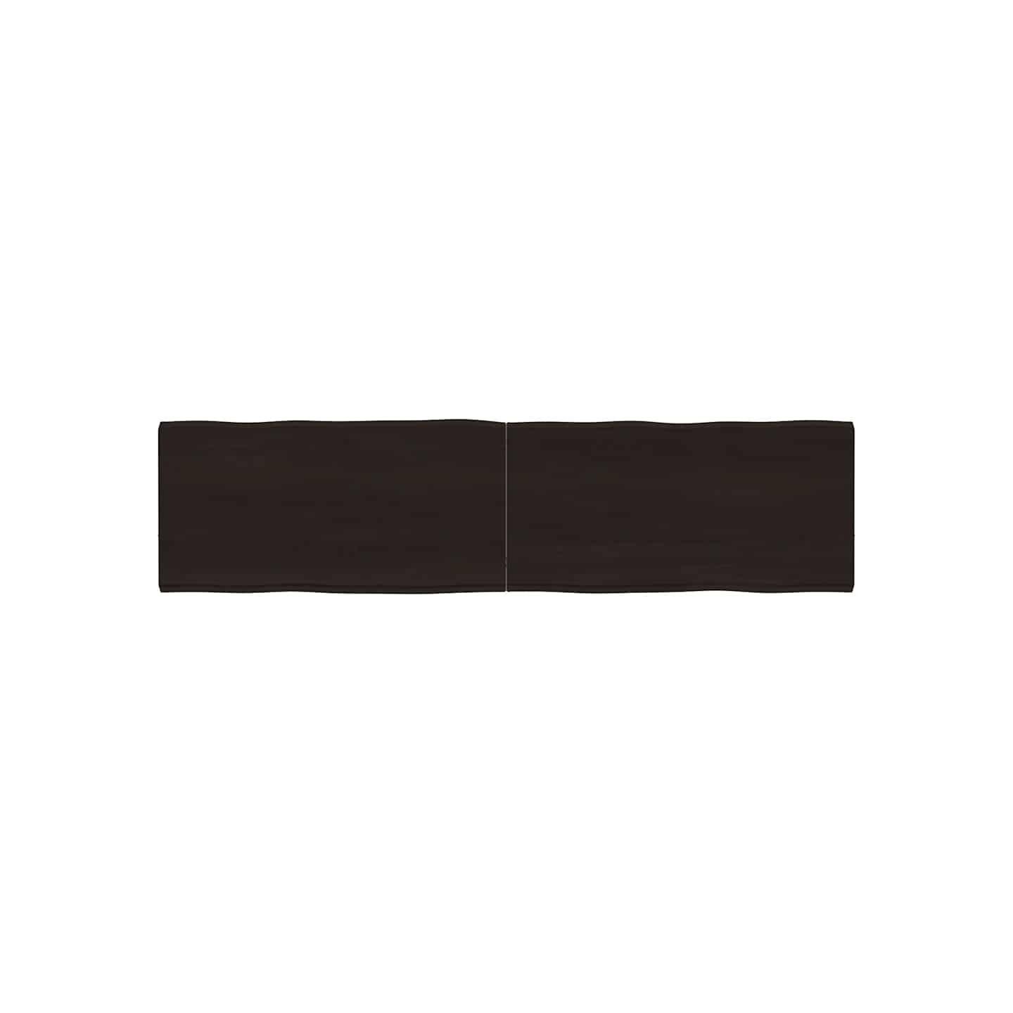 Dessus de table bois massif traité bordure assortie