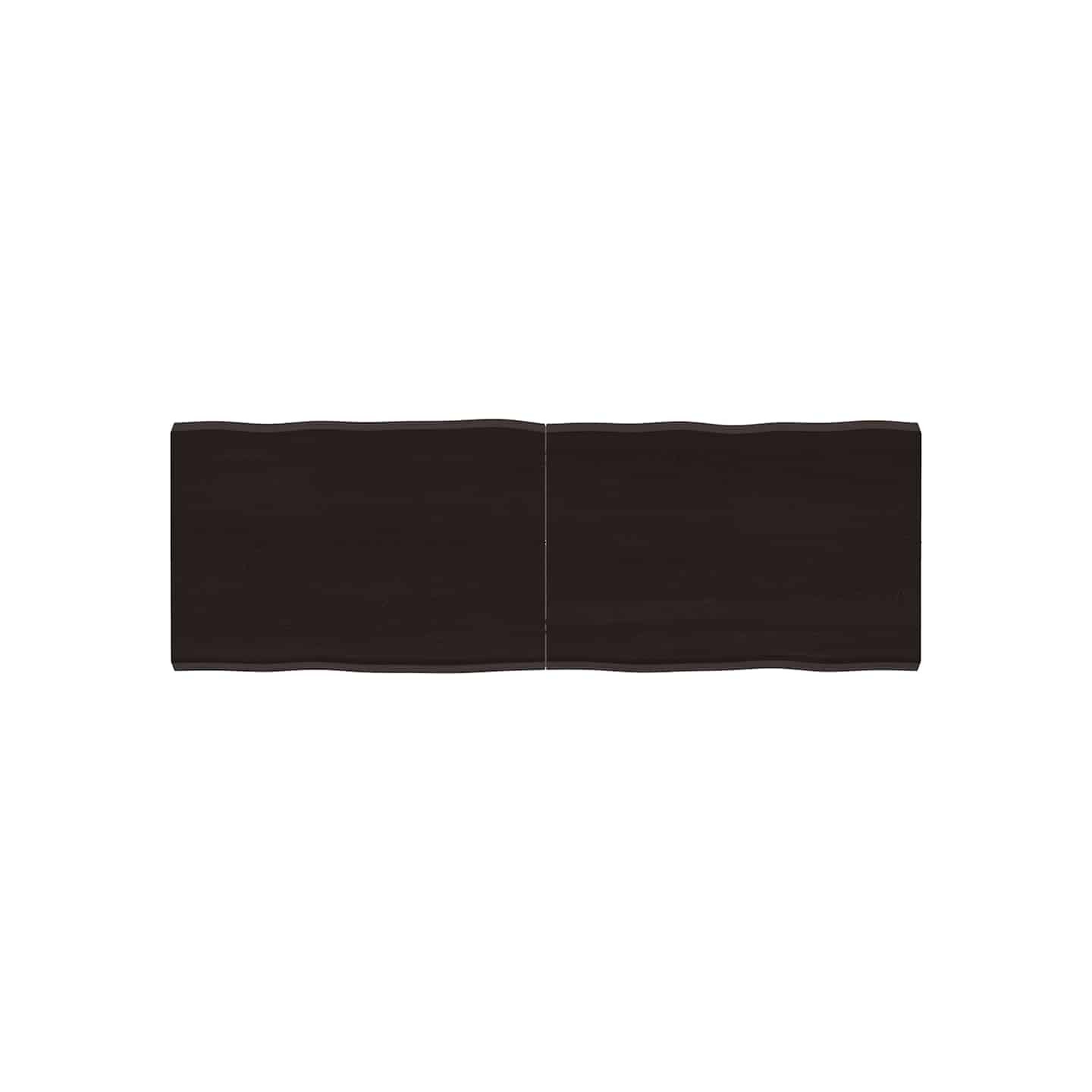 Dessus de table bois massif traité bordure assortie