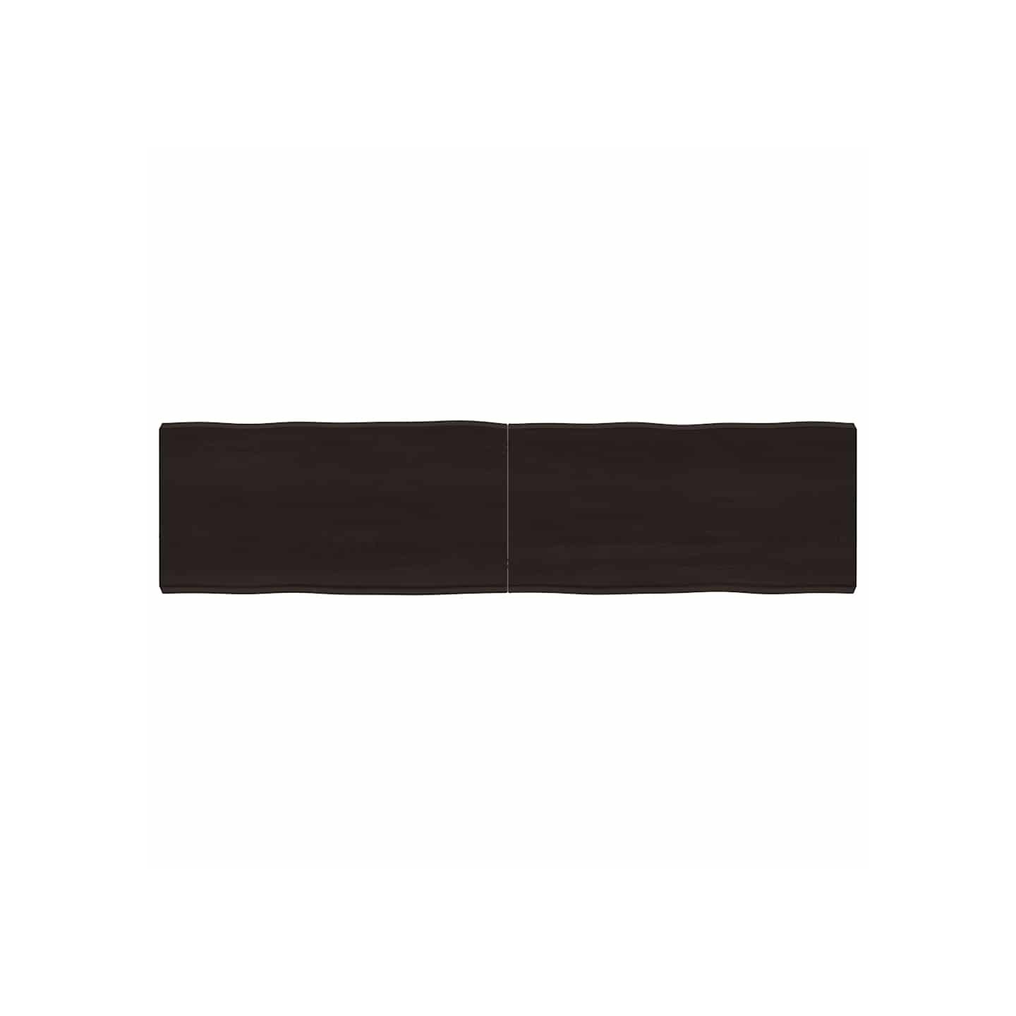 Dessus de table bois massif traité bordure assortie