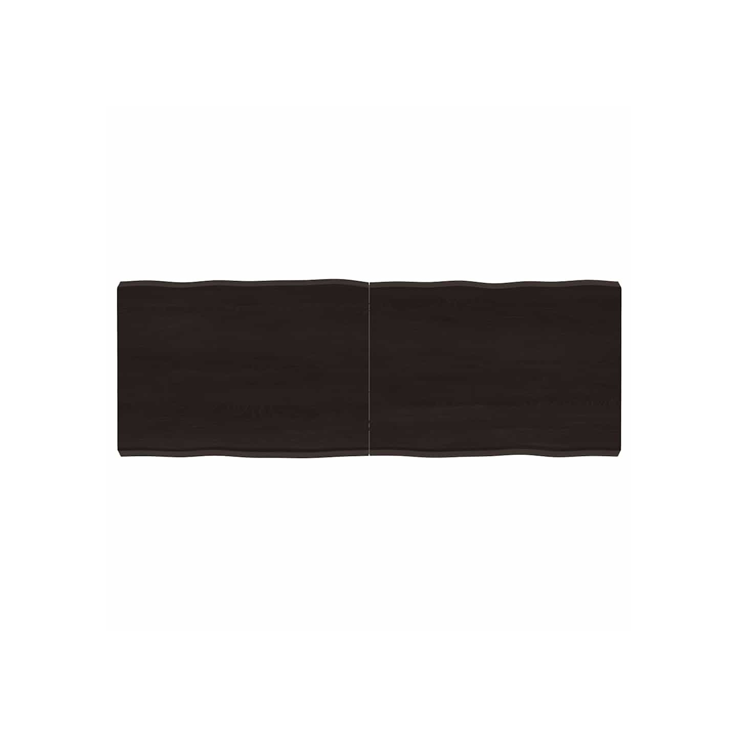 Dessus de table bois massif traité bordure assortie