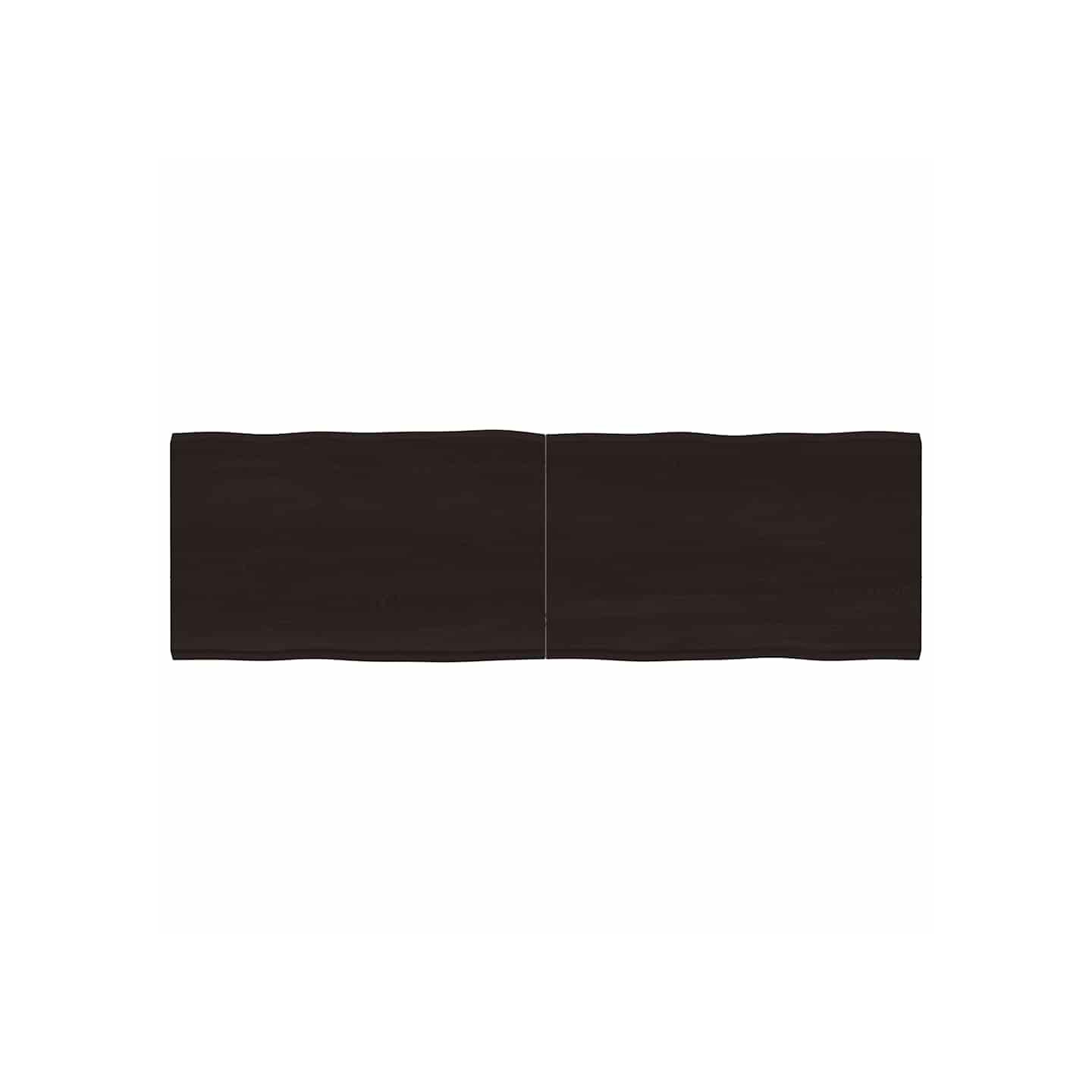 Dessus de table bois massif traité bordure assortie