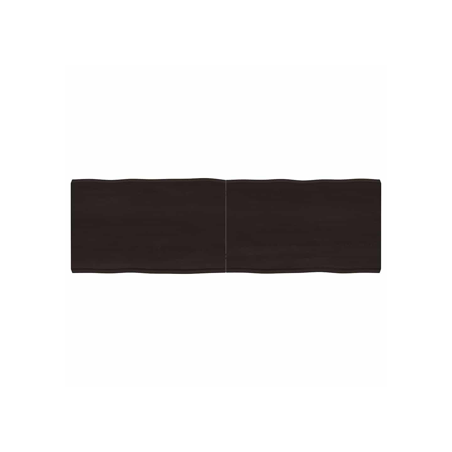 Dessus de table bois massif traité bordure assortie