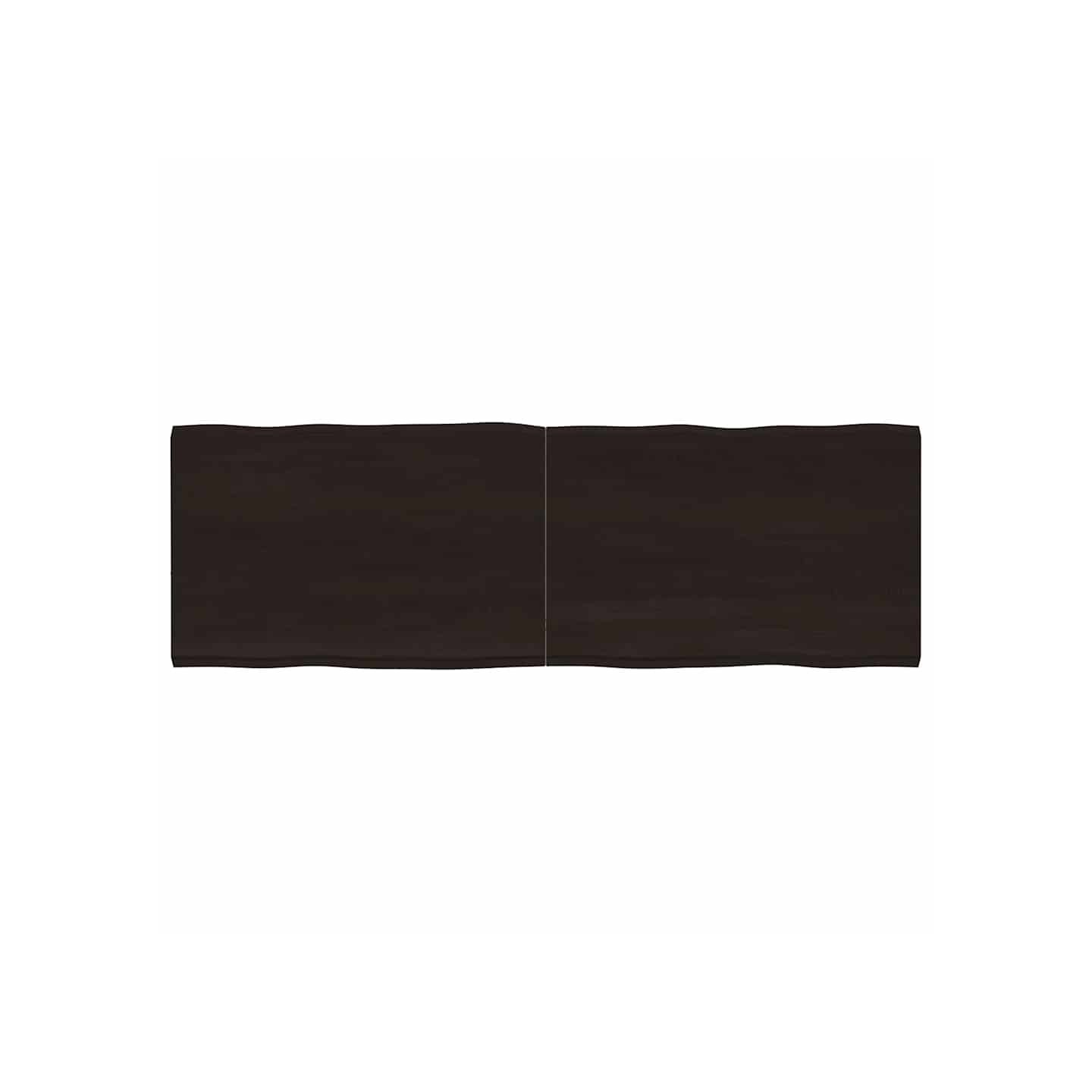 Dessus de table bois massif traité bordure assortie