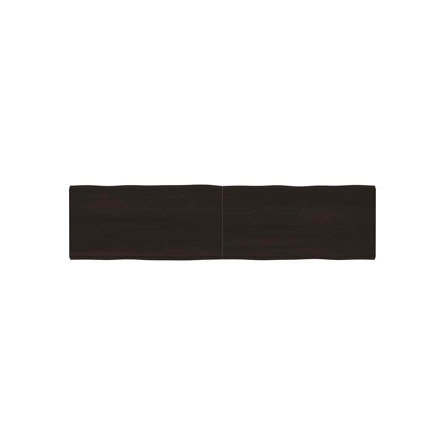 Dessus de table bois massif traité bordure assortie