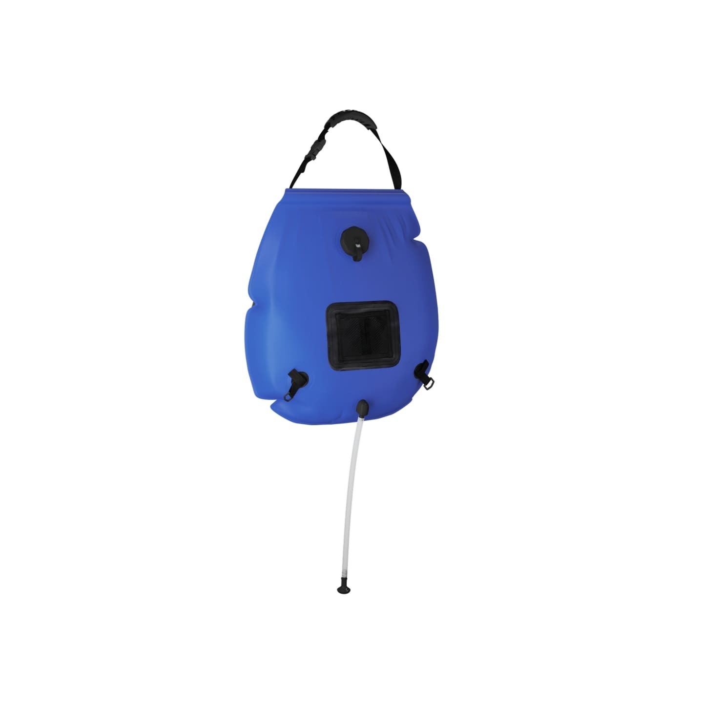 Sac de douche de camping bleu 20 L PVC