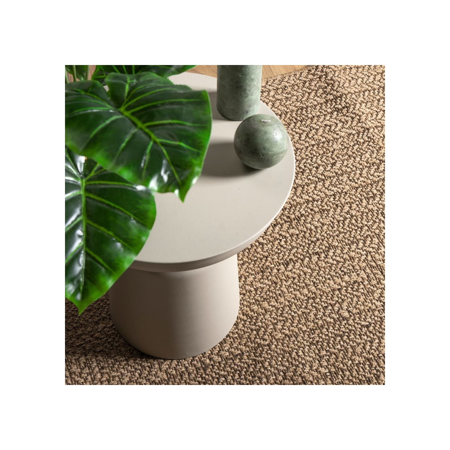 Tapis ZIZUR 160x230 cm aspect de jute intérieur et extérieur
