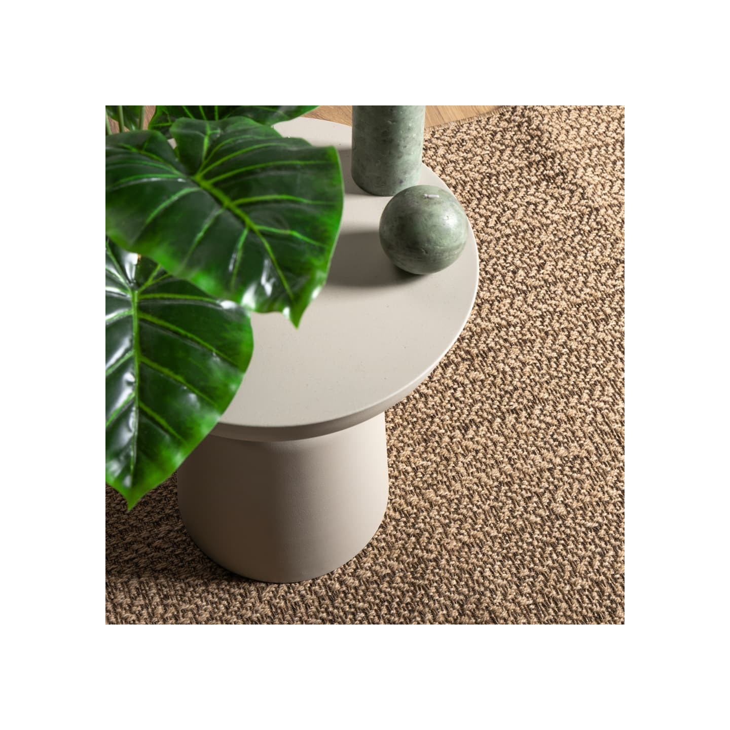 Tapis ZIZUR 200x290 cm aspect de jute intérieur et extérieur