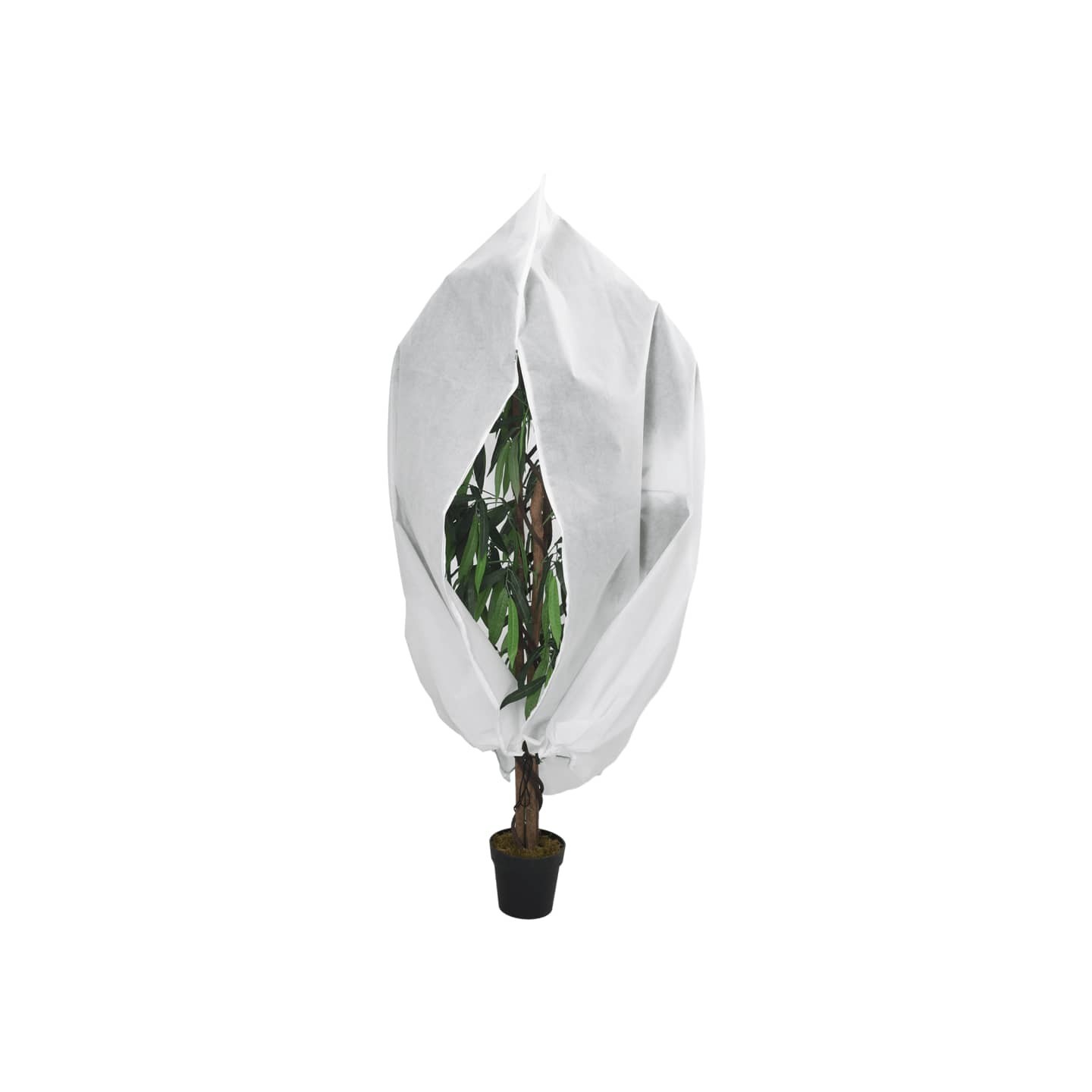 Housse de protection pour plantes avec fermeture éclair 70 g/m²