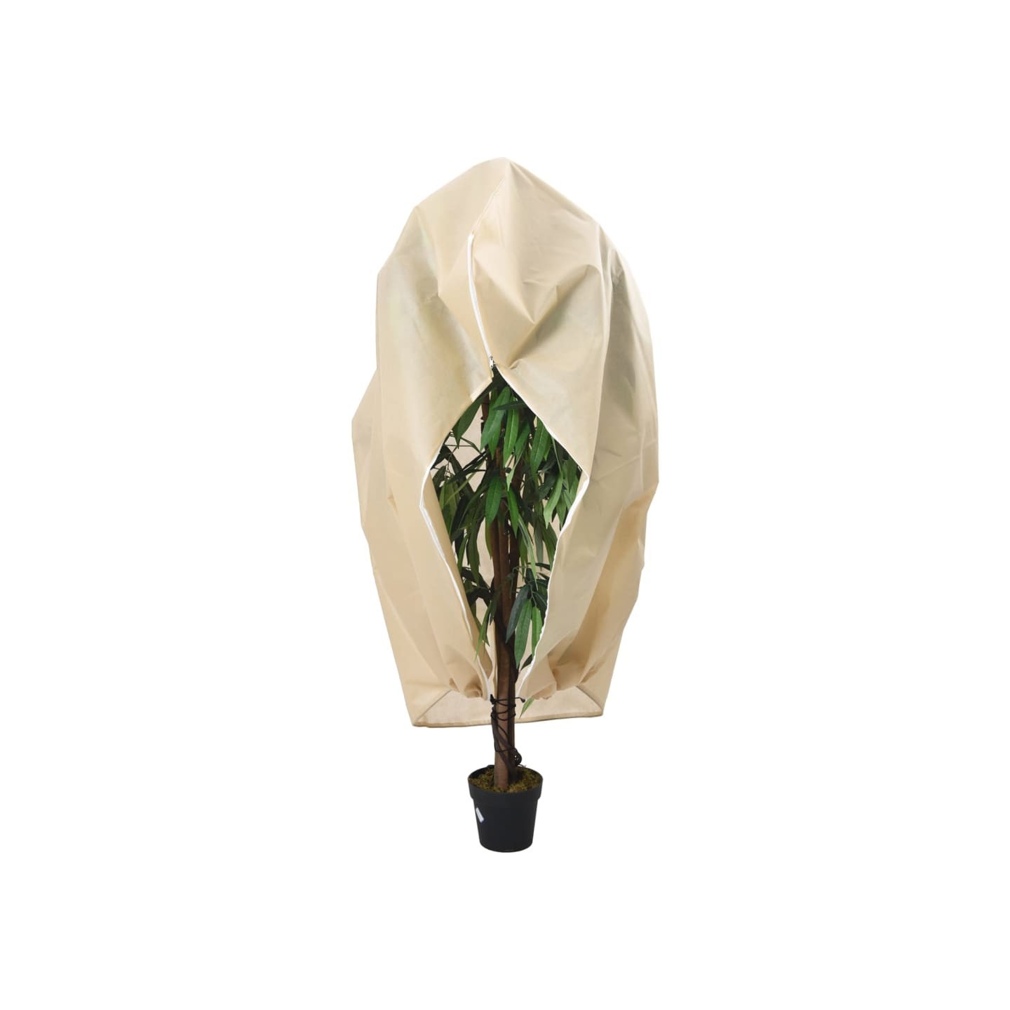 Housse de protection pour plantes avec fermeture éclair 70 g/m²
