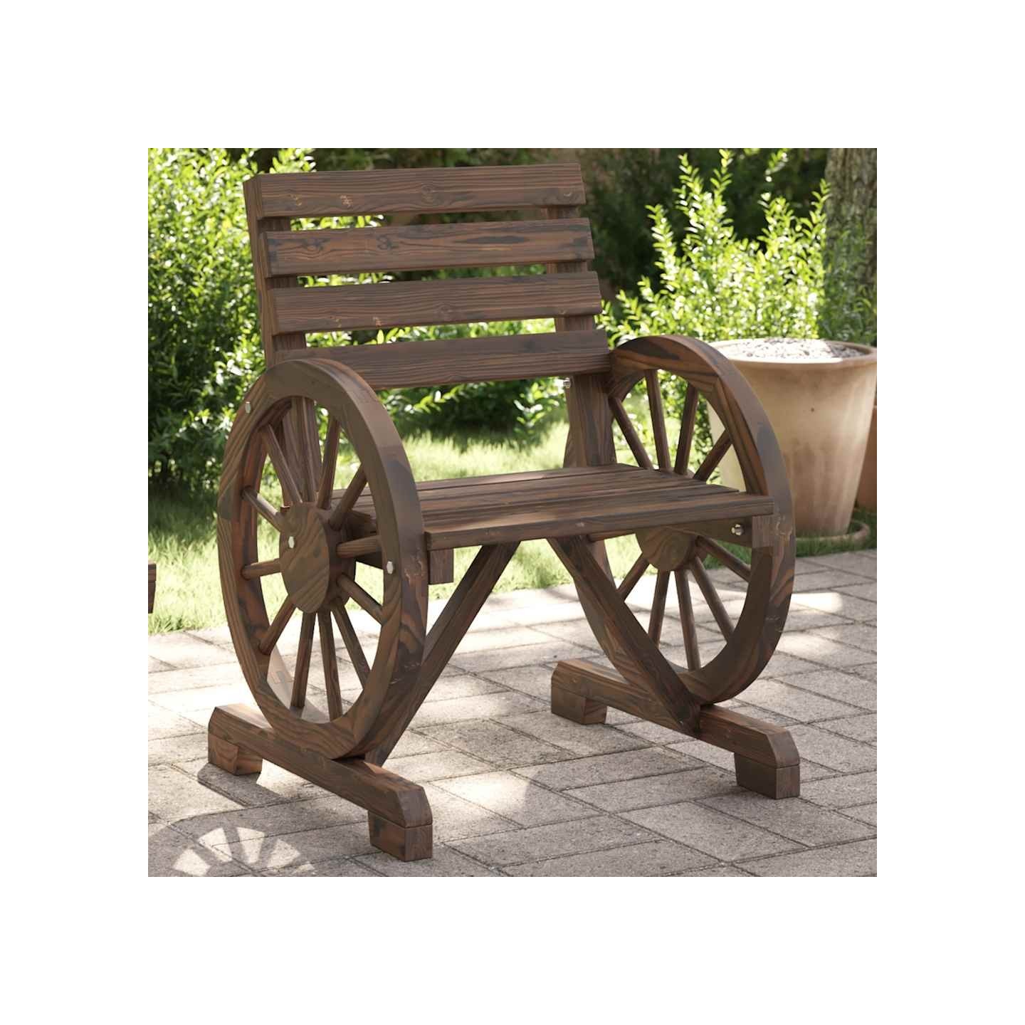 Chaises de jardin Bois de sapin massif