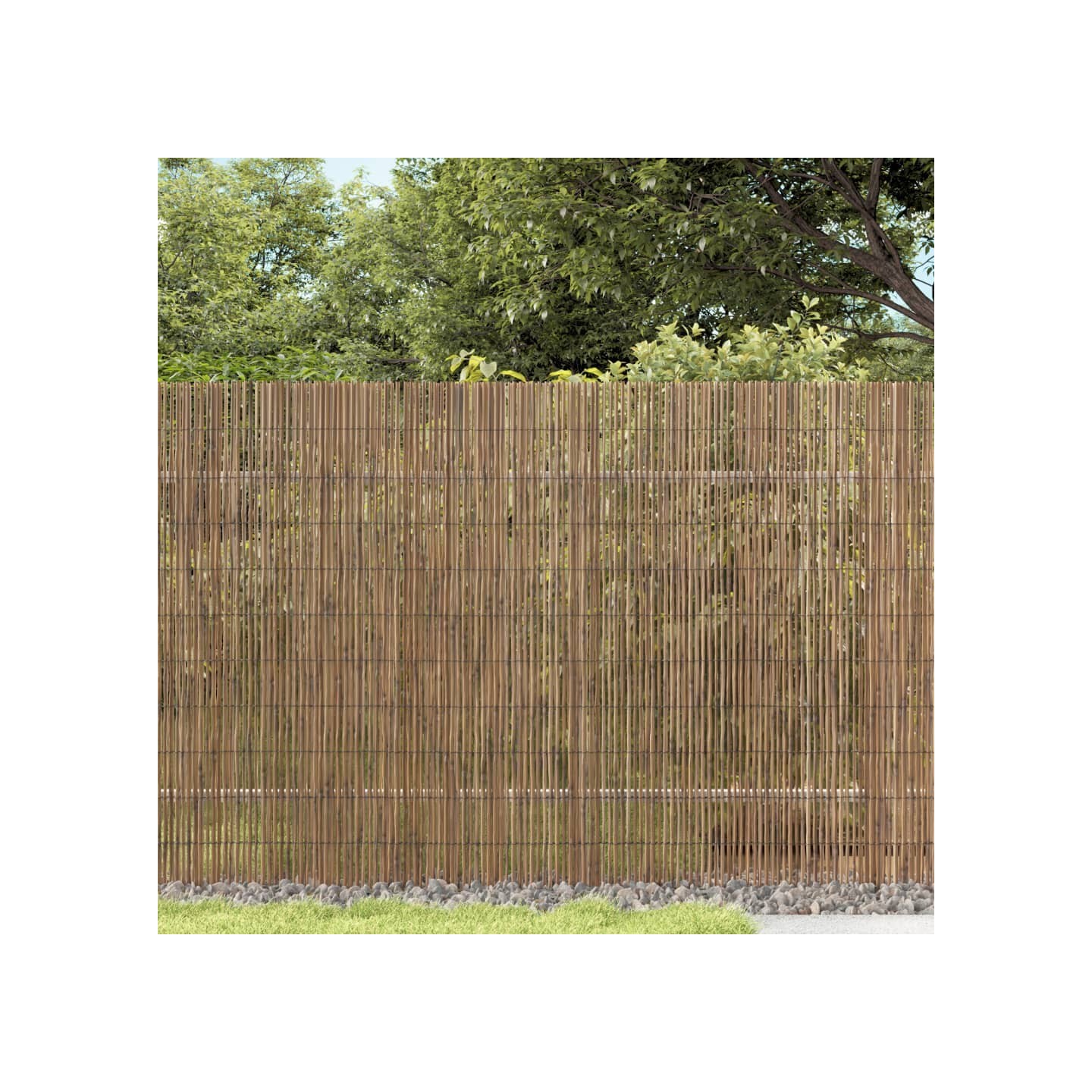 Clôture de jardin 600x100 cm roseau