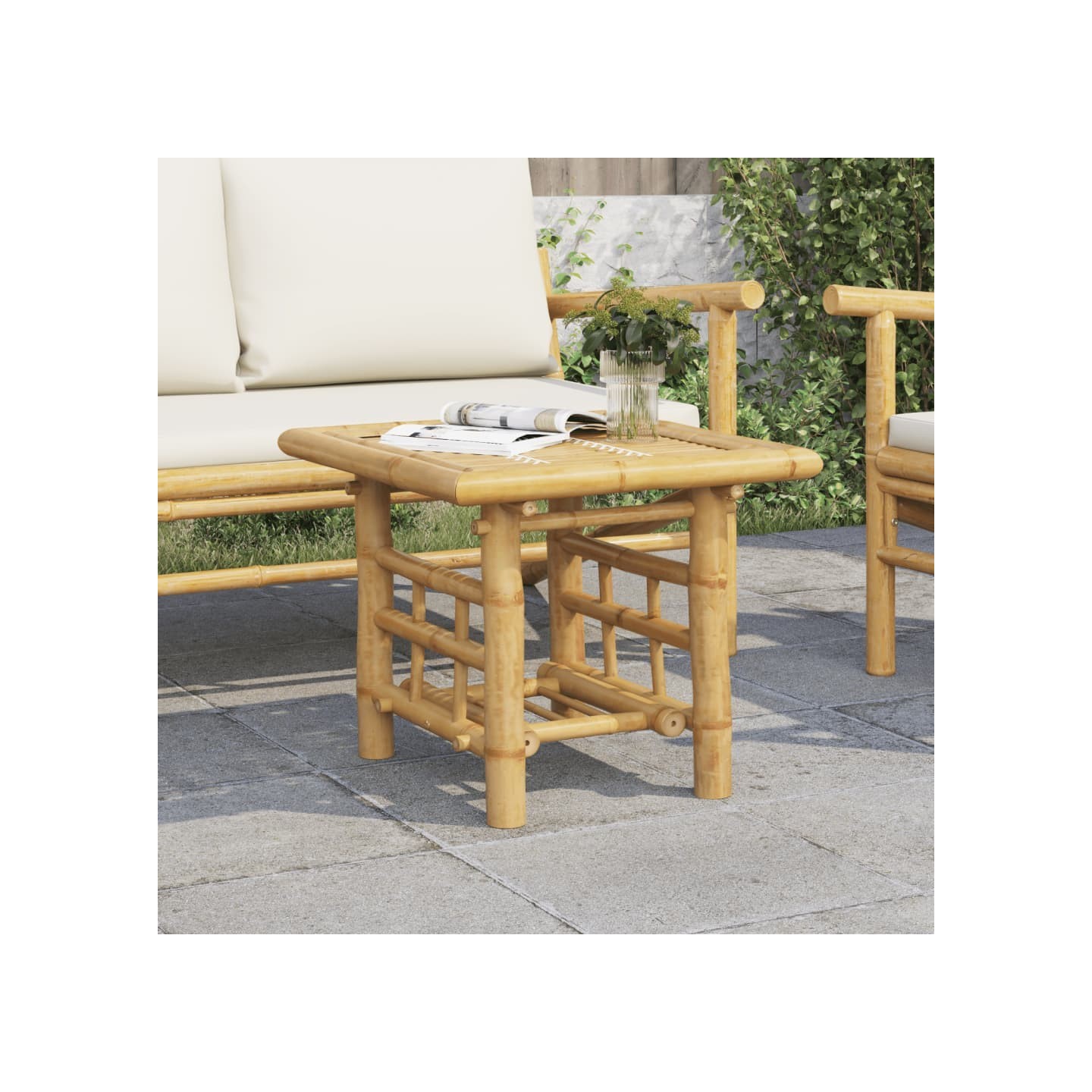 Table d’appoint 45x45x45 cm bambou