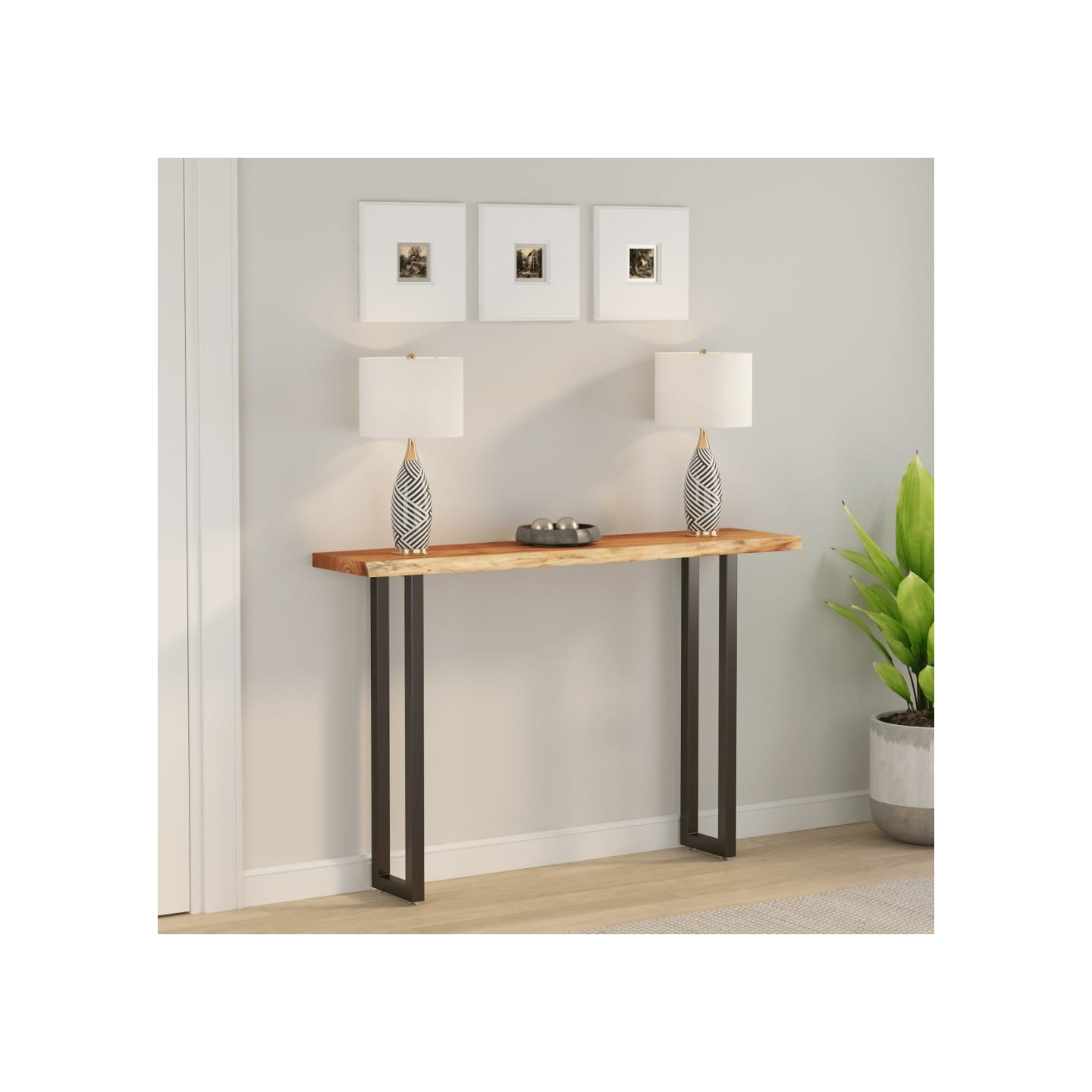 Dessus de table 160x30x3,8 cm rectangulaire bois massif acacia