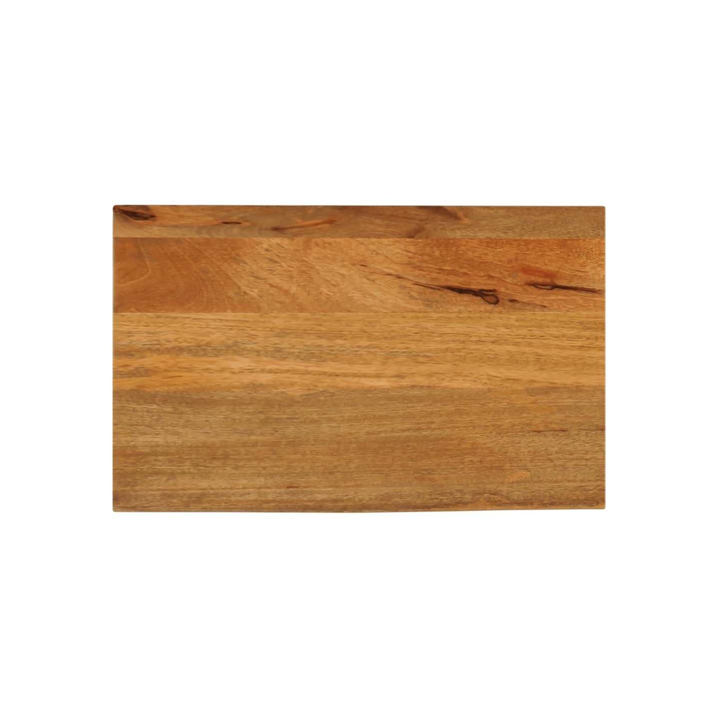 Dessus de table à bord vivant 60x40x2,5 cm bois massif manguier