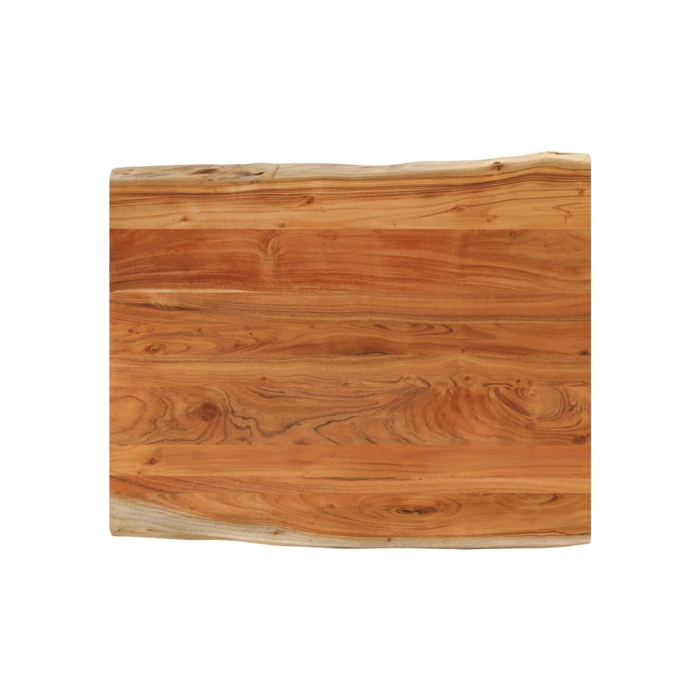 Dessus de table 90x80x2,5 cm rectangulaire bois massif d'acacia