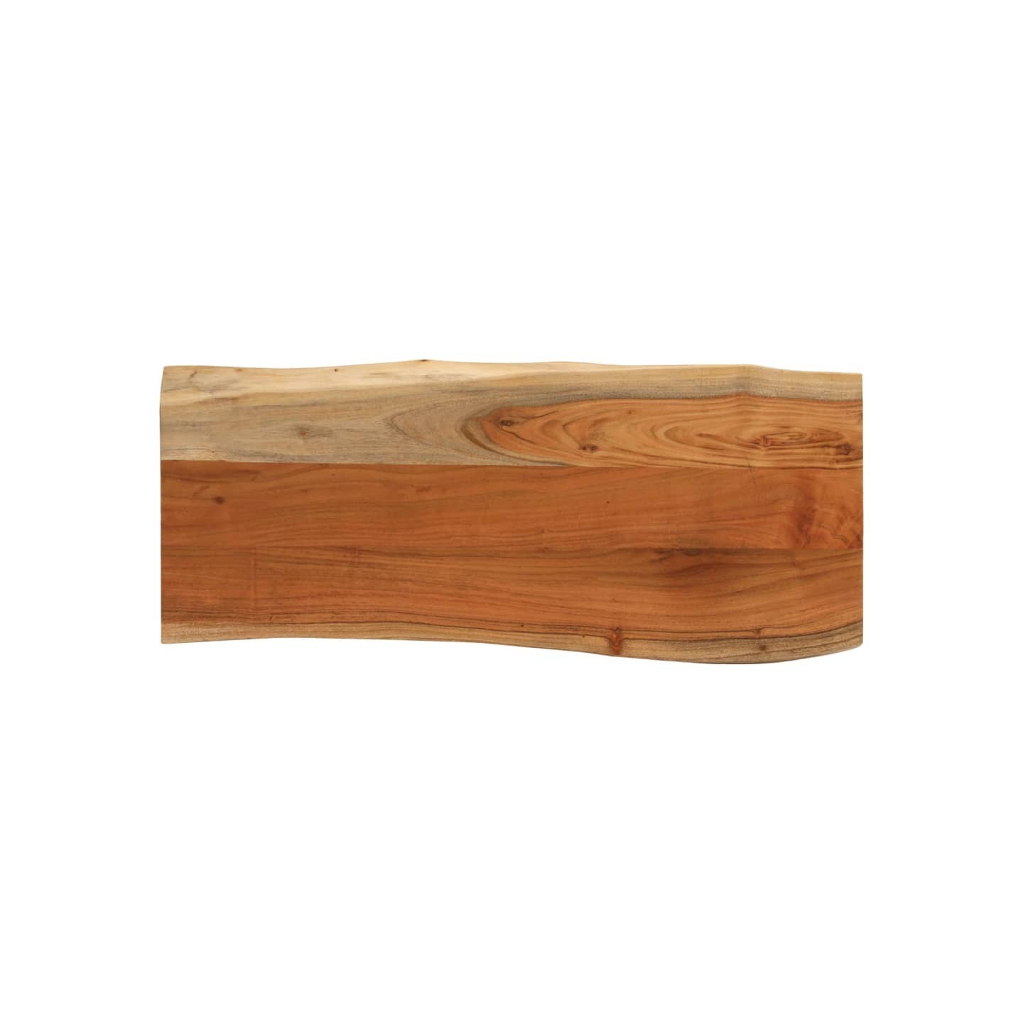 Dessus de table 80x40x3,8 cm rectangulaire bois massif acacia