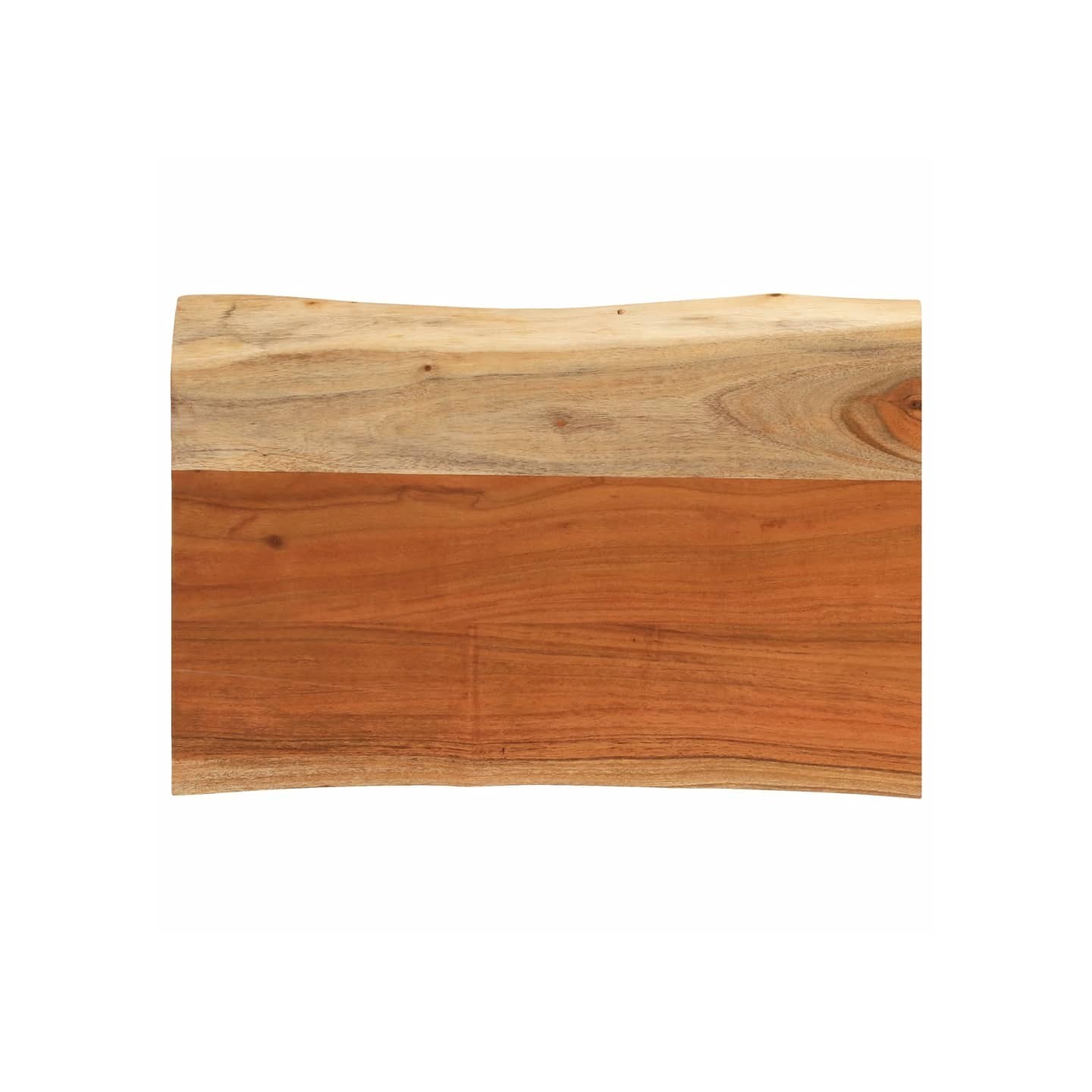 Dessus de table 50x40x3,8 cm rectangulaire bois massif d'acacia