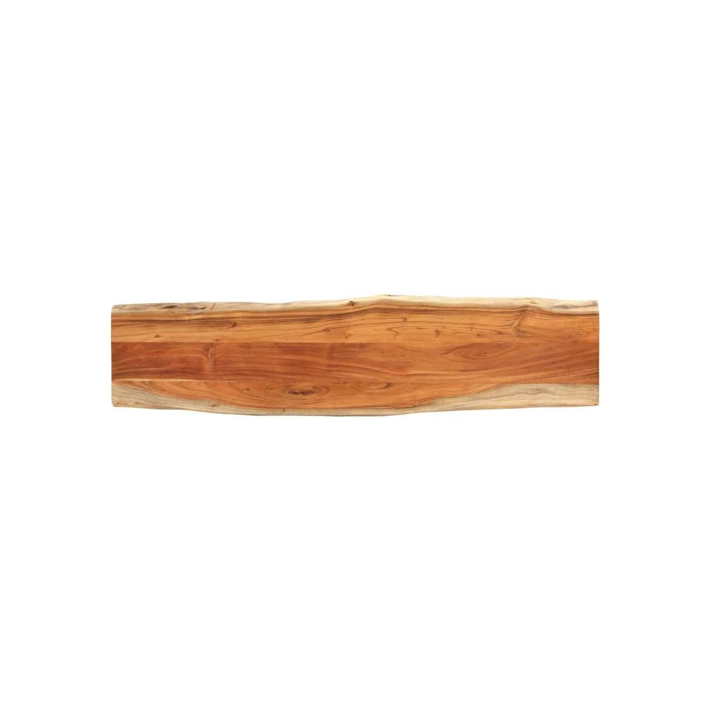 Dessus de table 180x40x3,8 cm rectangulaire bois massif acacia
