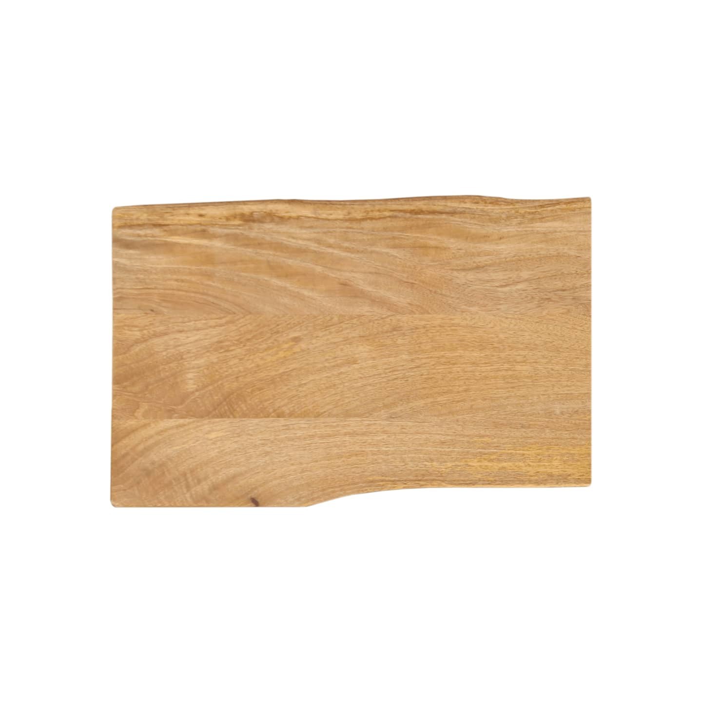Dessus de table 50x40x2,5 cm bord vivant bois massif manguier