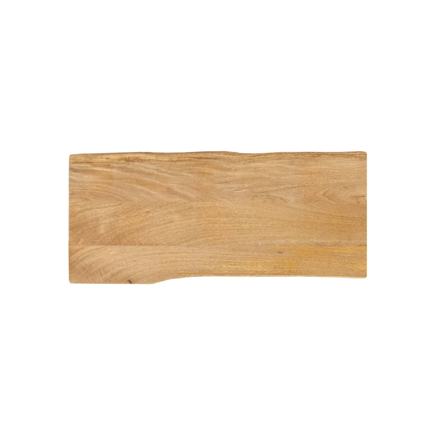 Dessus de table 90x40x2,5 cm bord vivant bois massif manguier