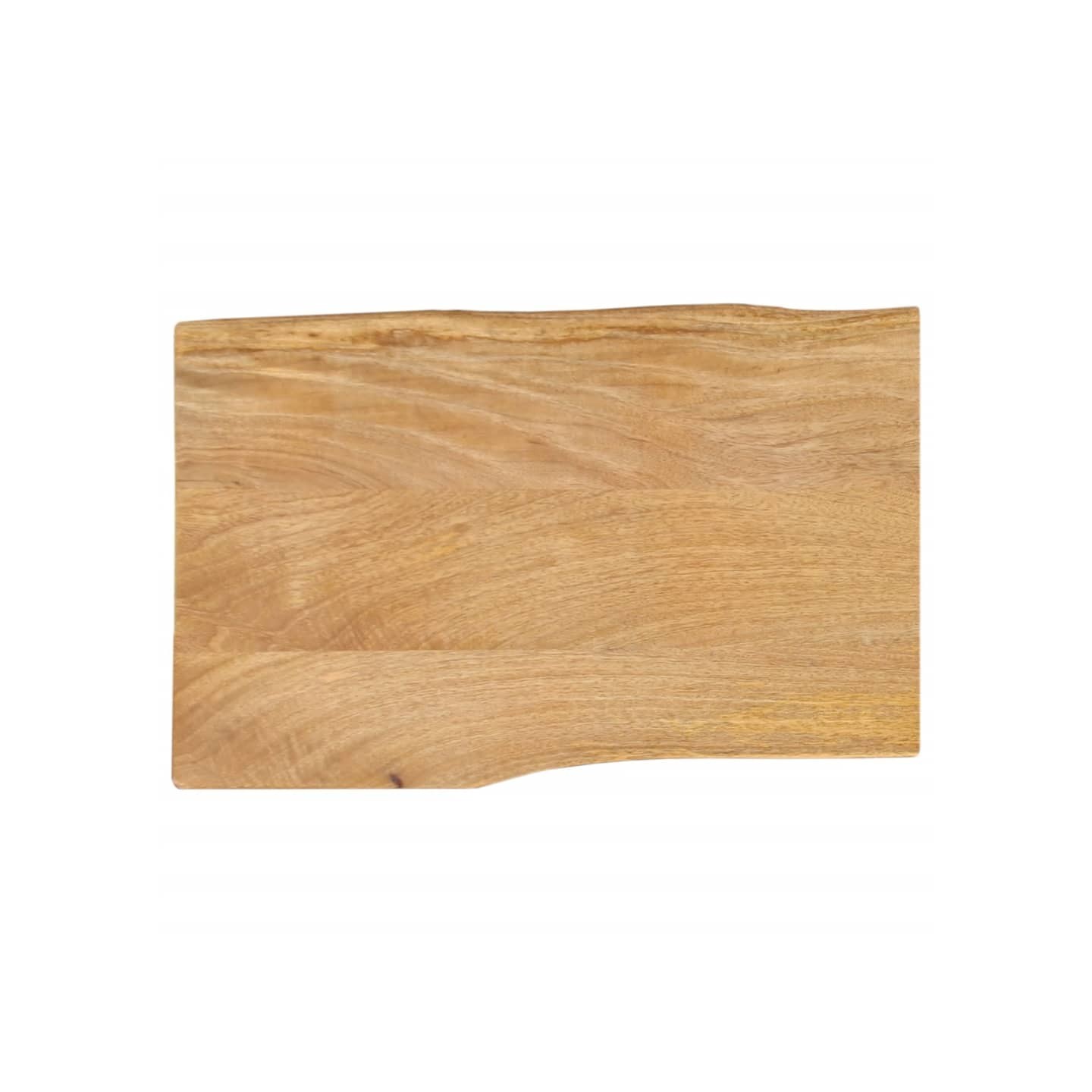 Dessus de table 50x40x3,8 cm bord vivant bois massif manguier