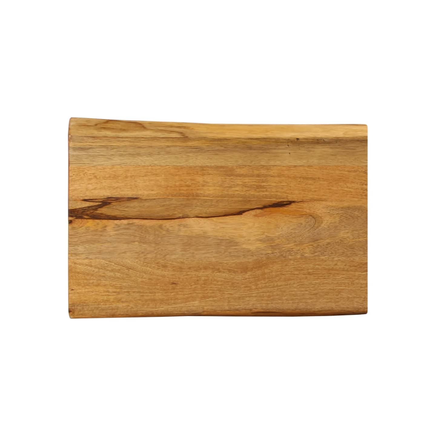 Dessus de table 50x40x2,5 cm bord vivant bois massif manguier