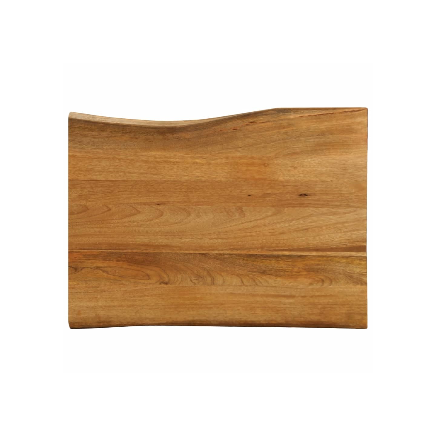 Dessus de table 80x60x2,5 cm bord vivant bois massif manguier