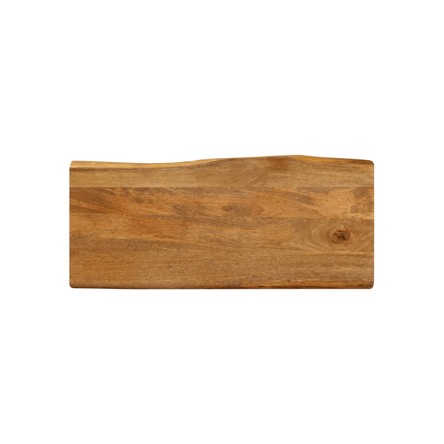 Dessus de table 90x40x2,5 cm bord vivant bois massif manguier
