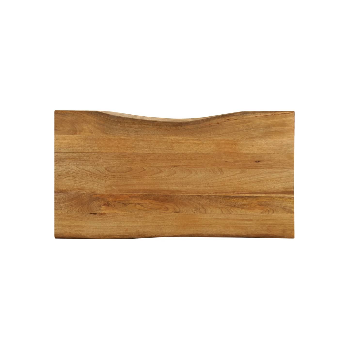 Dessus de table 100x60x2,5 cm bord vivant bois massif manguier