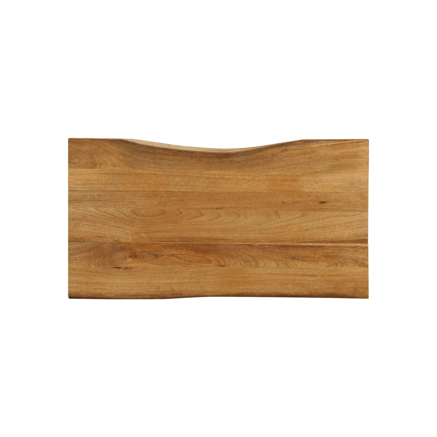 Dessus de table 120x60x2,5 cm bord vivant bois massif manguier