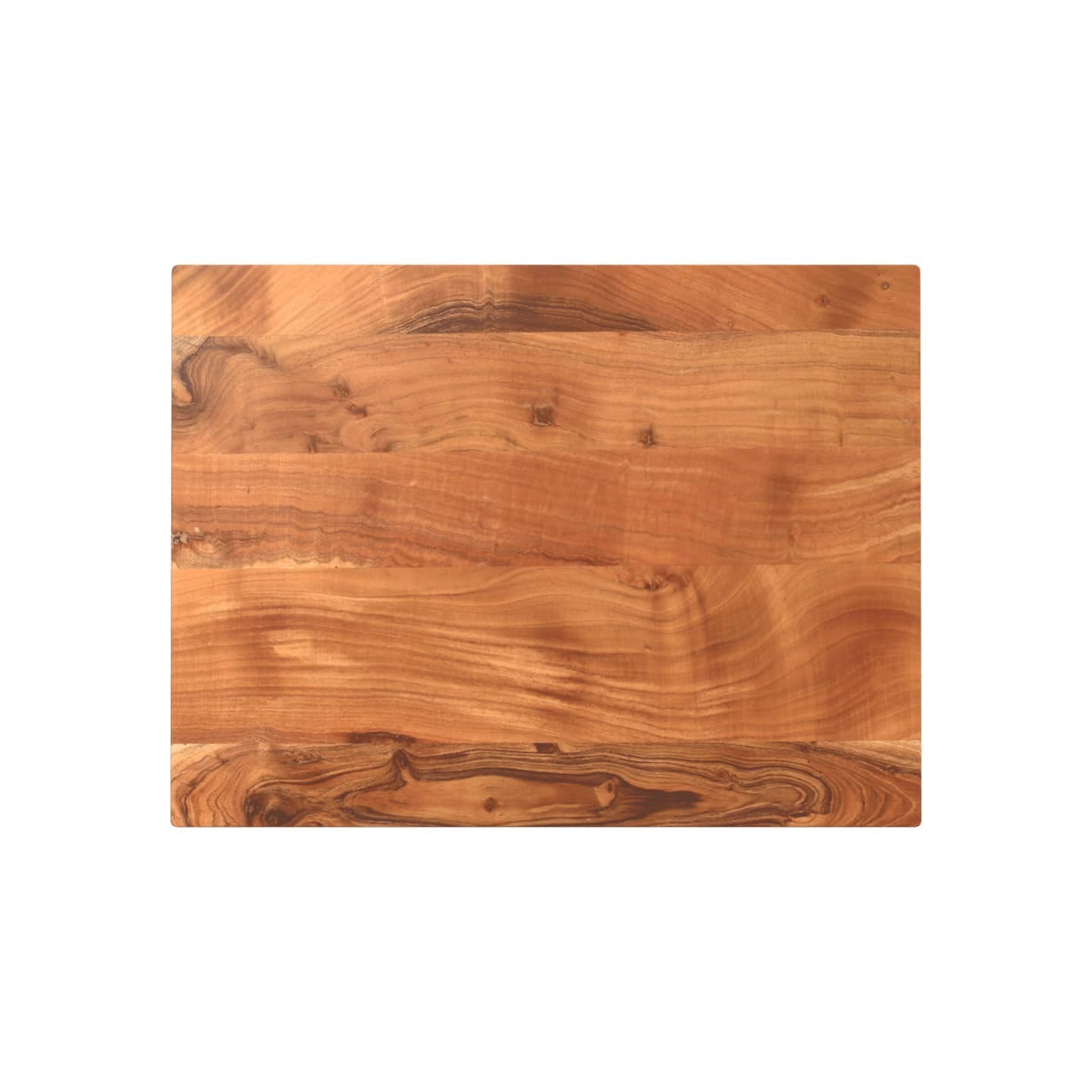 Dessus de table 90x70x2,5 cm rectangulaire bois massif d'acacia