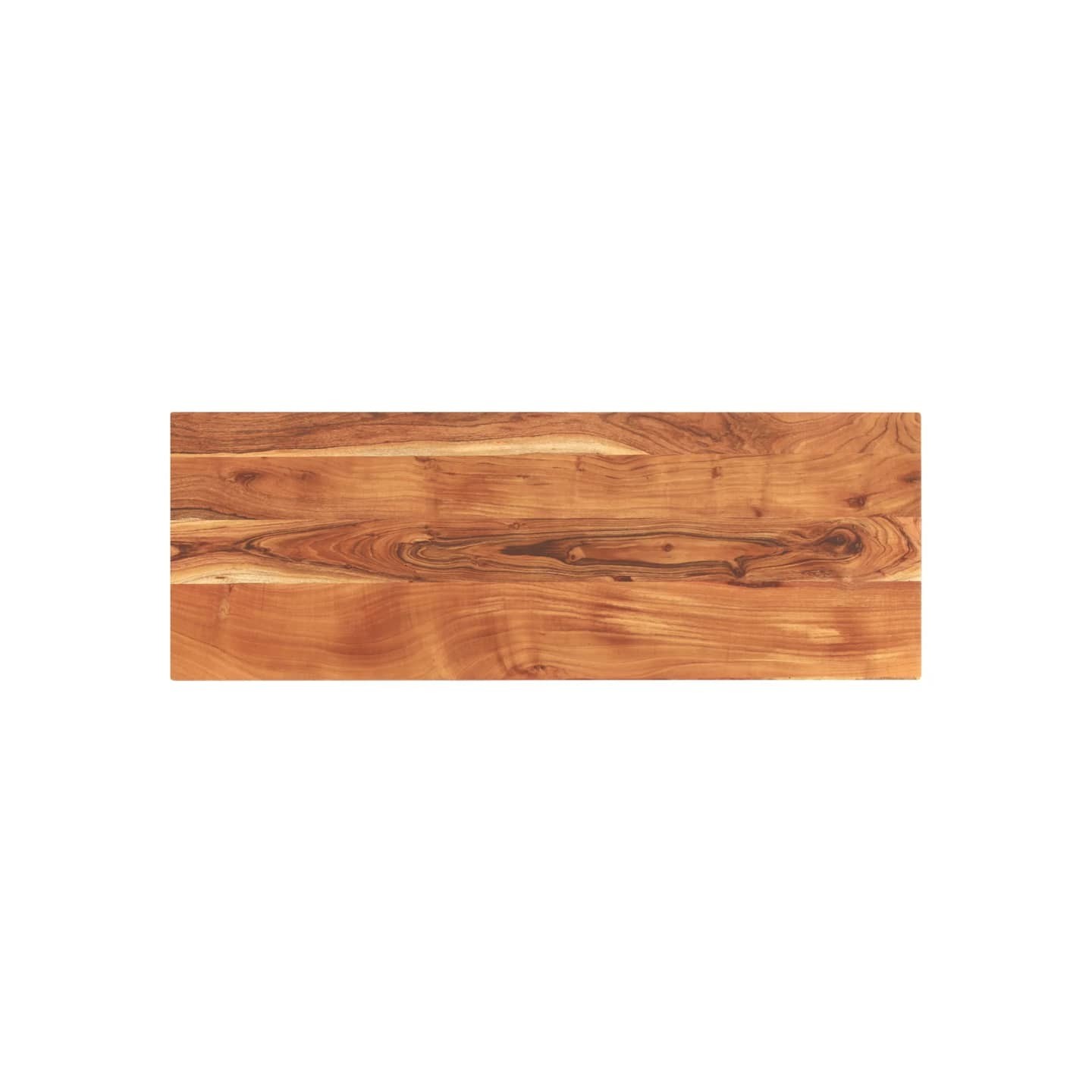 Dessus de table 140x50x2,5cm rectangulaire bois massif d'acacia