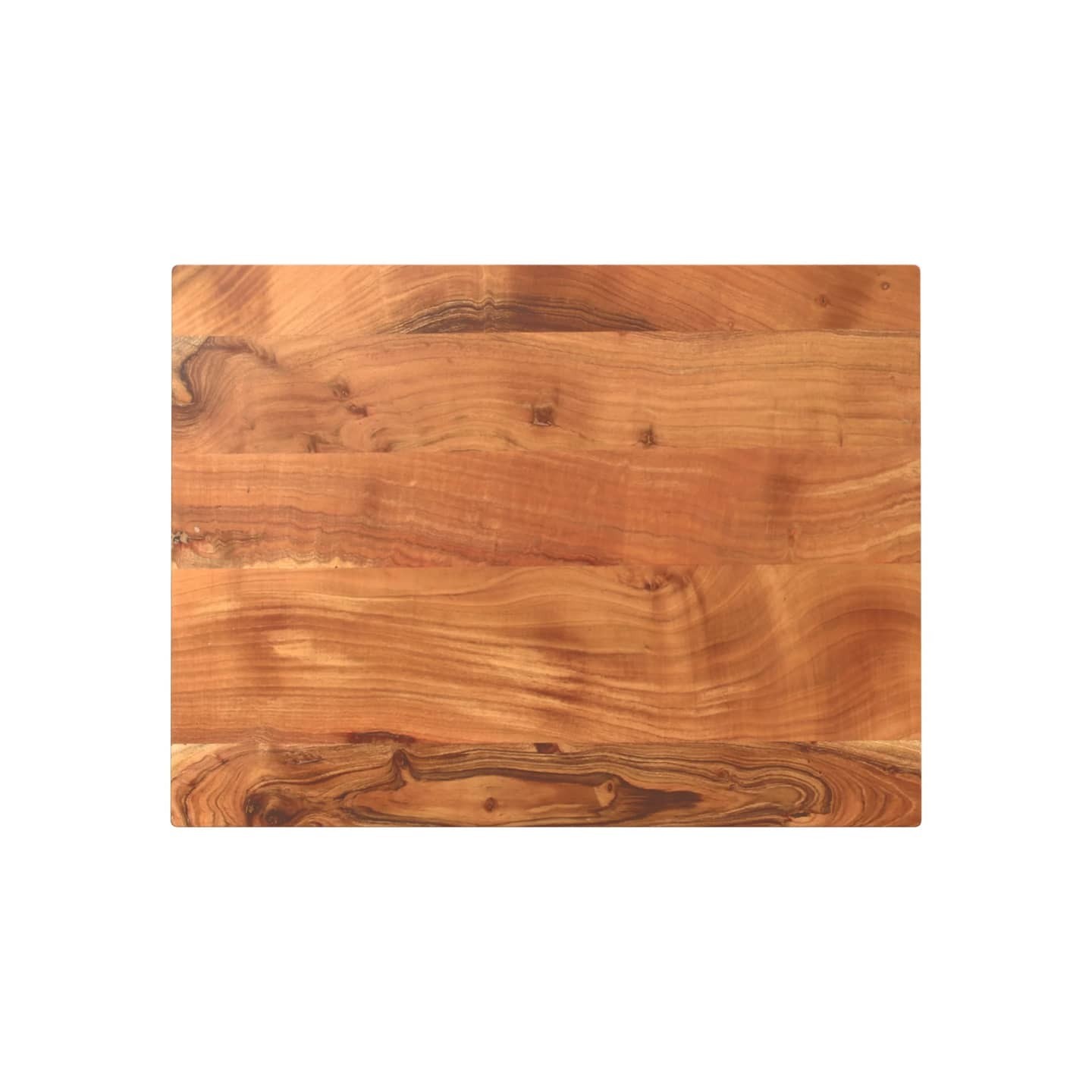 Dessus de table 90x60x2,5 cm rectangulaire bois massif d'acacia