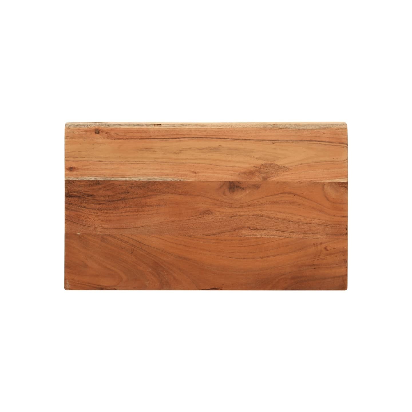 Dessus de table 40x20x3,8 cm rectangulaire bois massif d'acacia