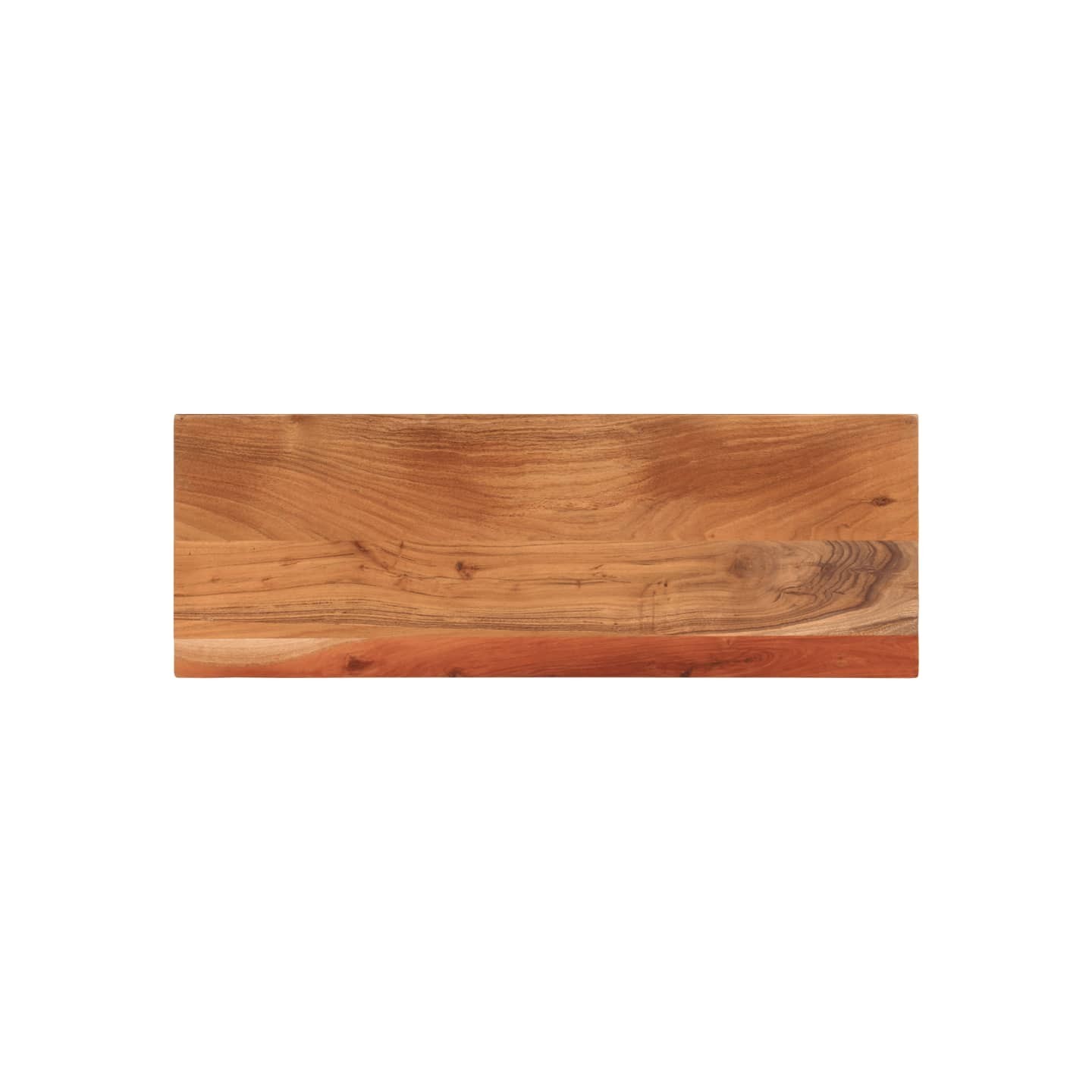 Dessus de table 70x40x3,8 cm rectangulaire bois massif d'acacia